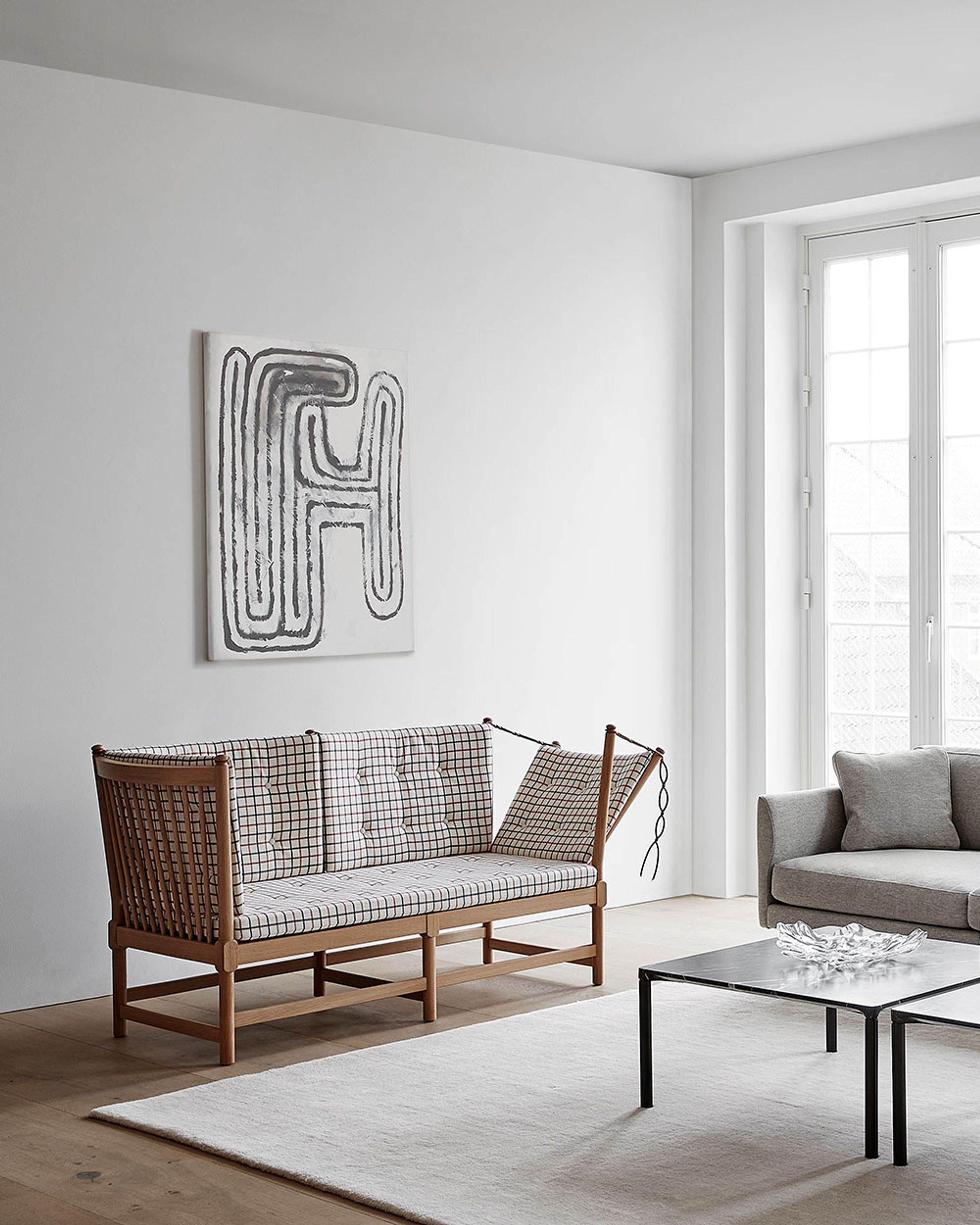 Fredericia Furniture - Canapé - The Spoke-Back Sofa 1789 by Børge Mogensen - Ruskin 10