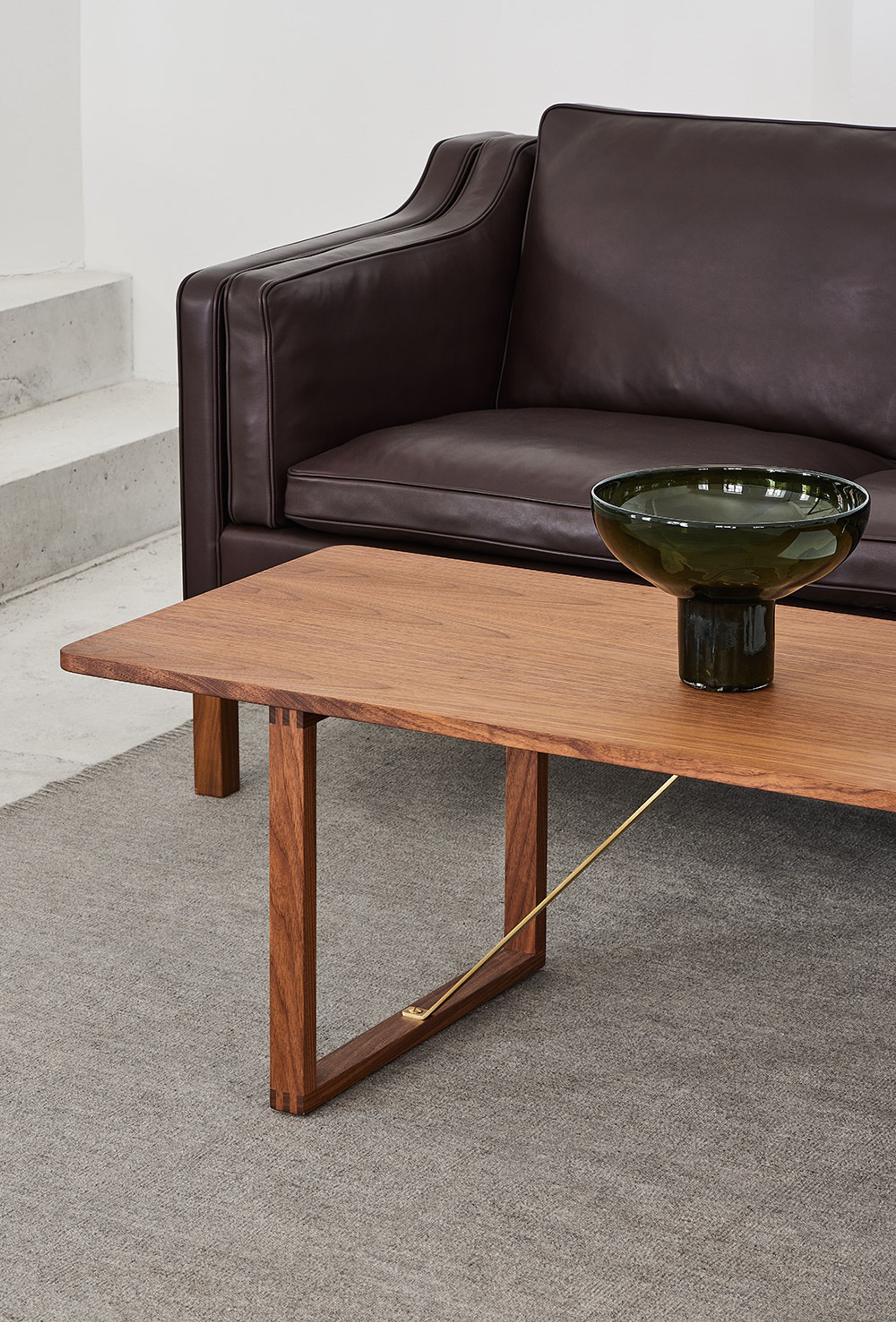 Fredericia Furniture - Stolik kawowy - BM67 Coffee Table 5367 by Børge Mogensen - Oiled Walnut