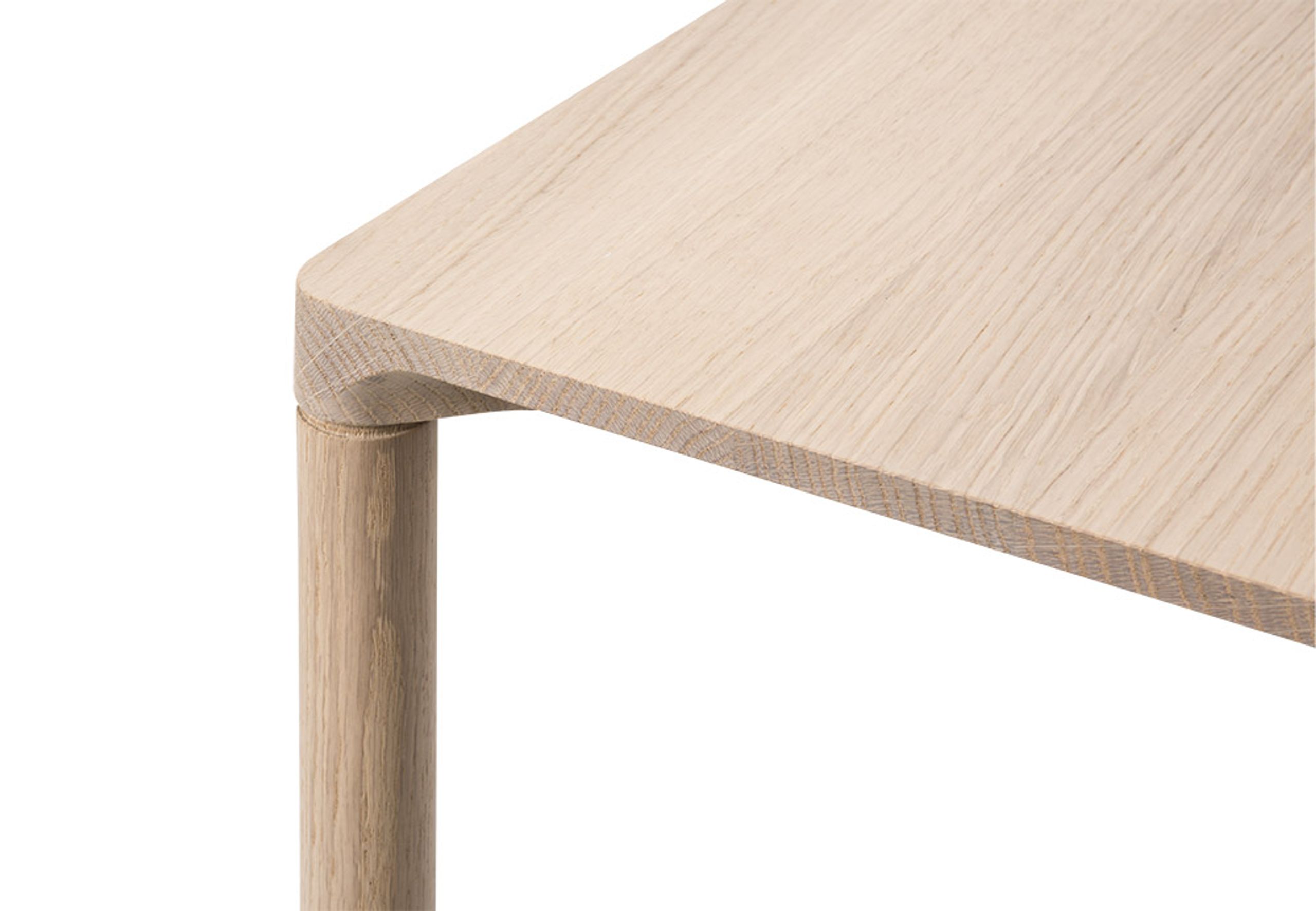 Fredericia Furniture - Sofabord - Piloti Wood Table 6700 by Hugo Passos - H41 - Light Oiled Oak