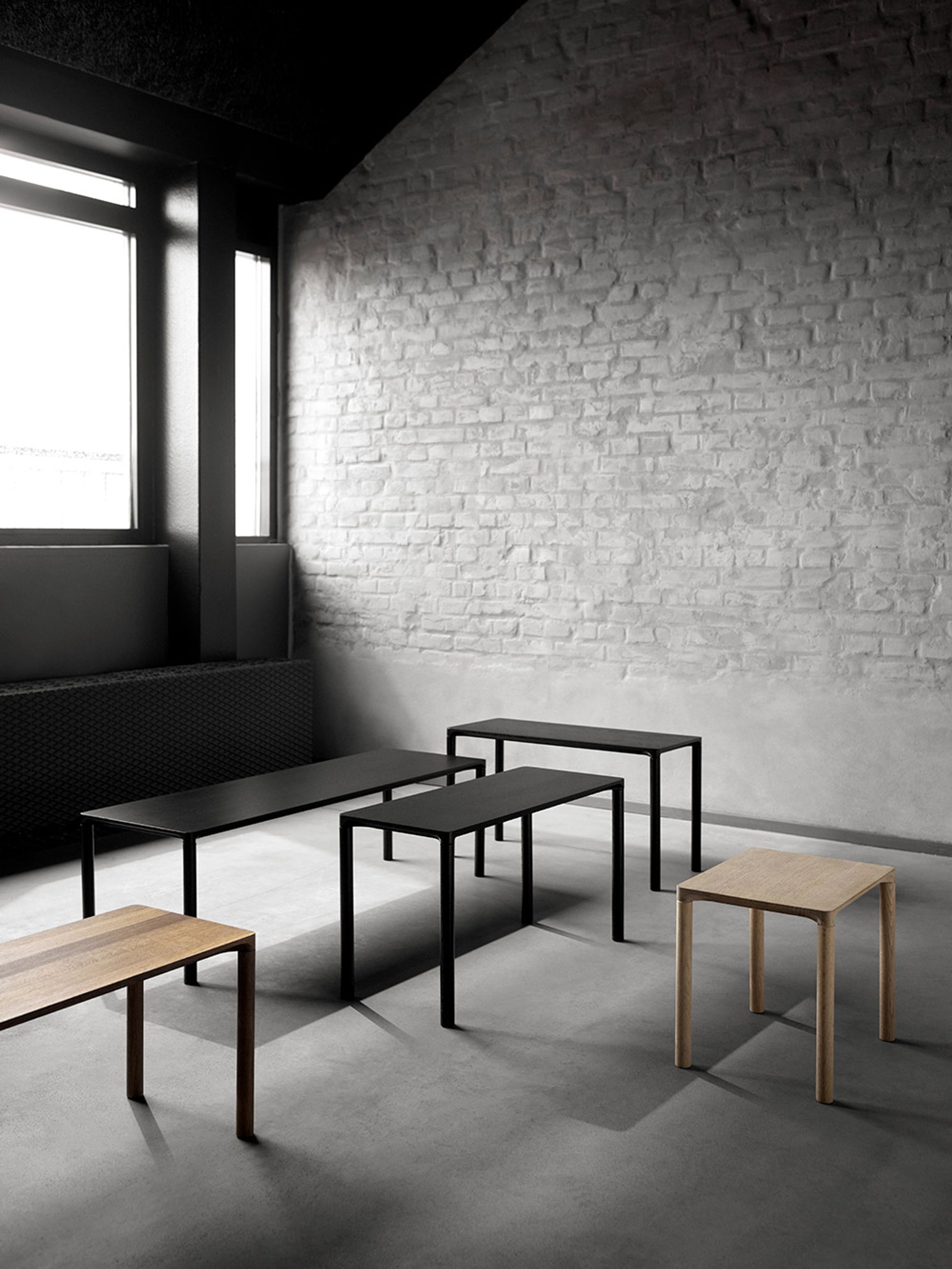 Fredericia Furniture - Sofabord - Piloti Wood Table 6705 by Hugo Passos - H35 - Light Oiled Oak