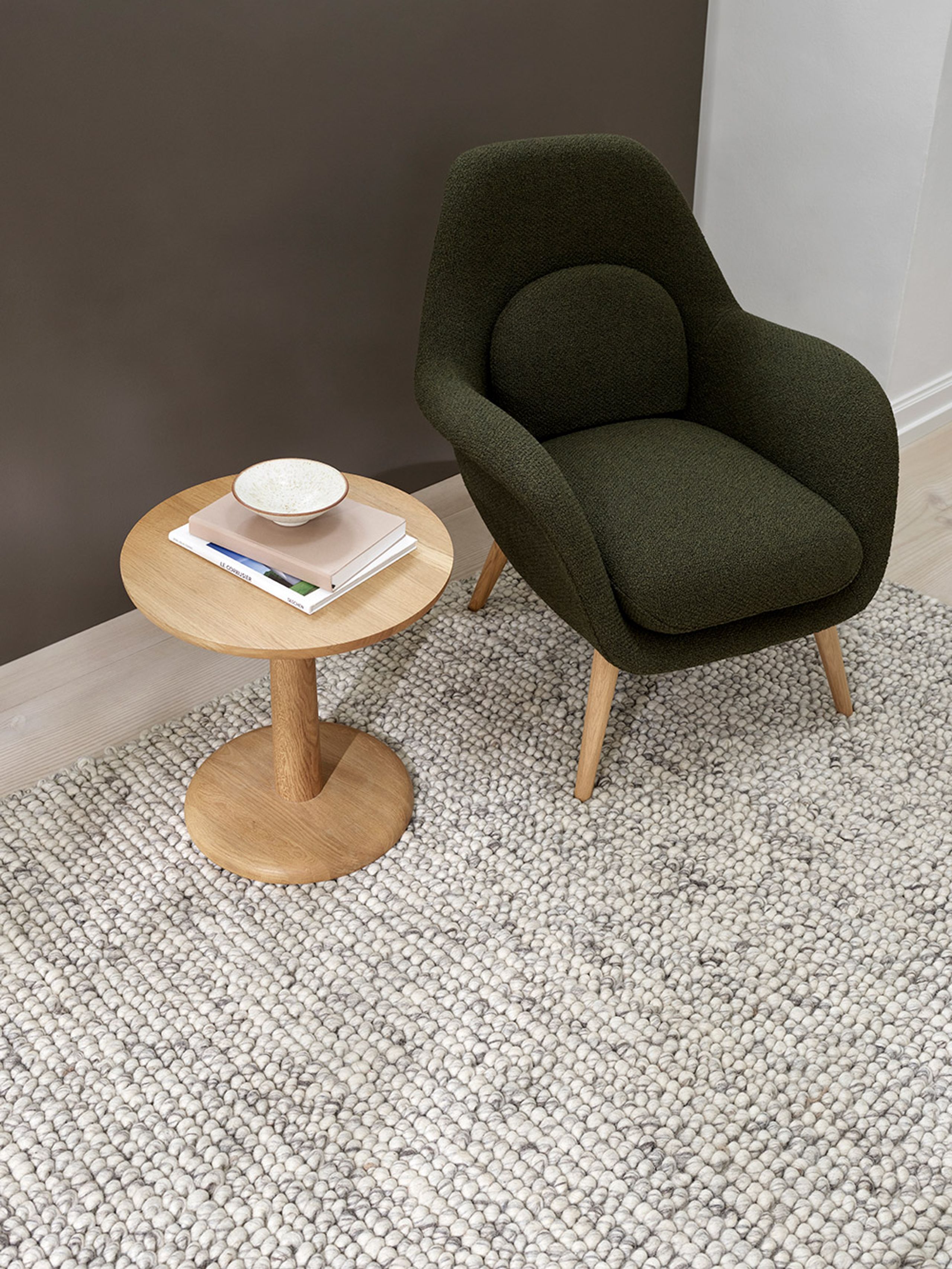 Fredericia Furniture - Stolik kawowy - Pon Side Table 1280 by Jasper Morrison - Soaped Oak