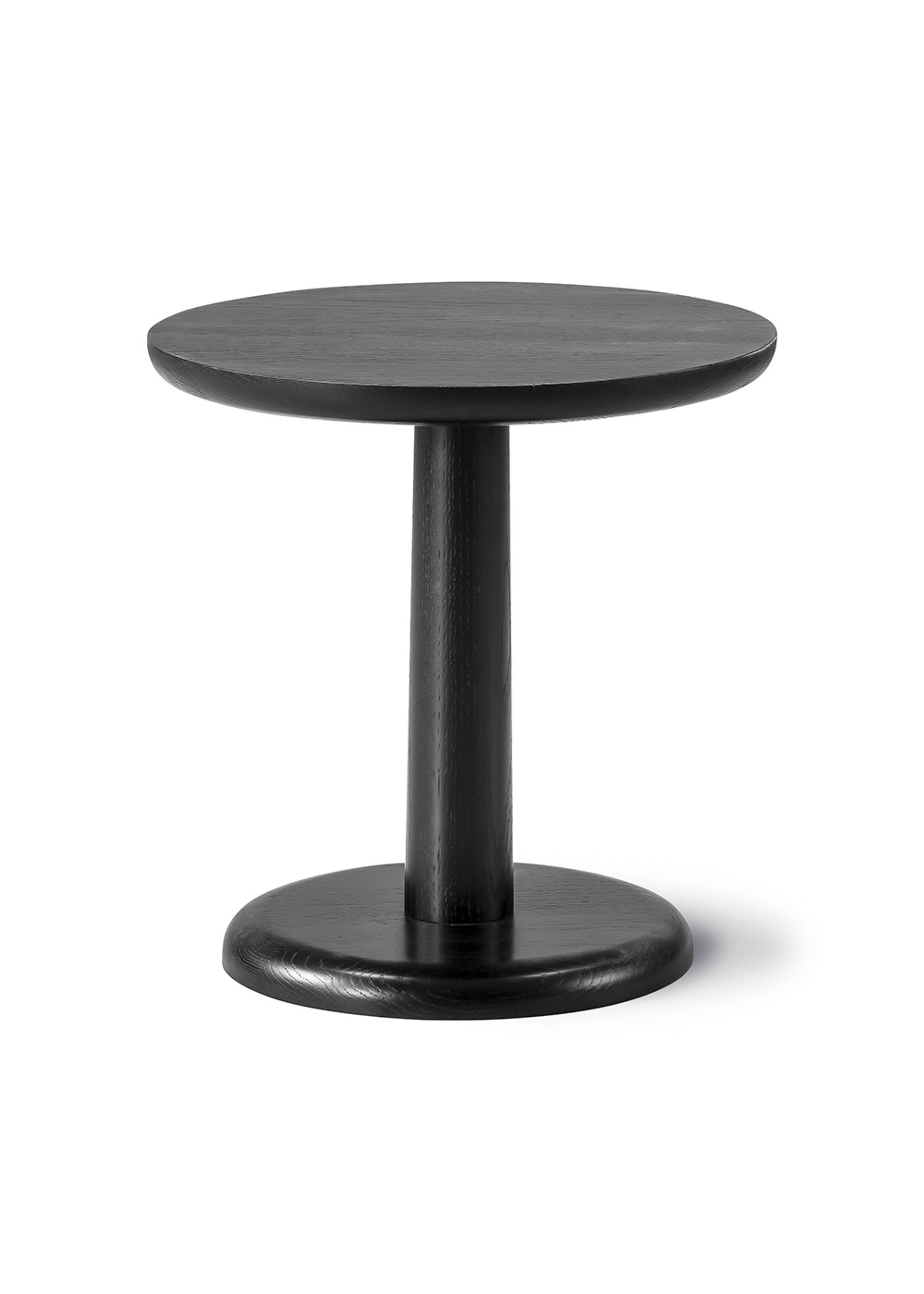 Fredericia Furniture - Konferenční stolek - Pon Side Table 1280 by Jasper Morrison - Black Lacquered Oak