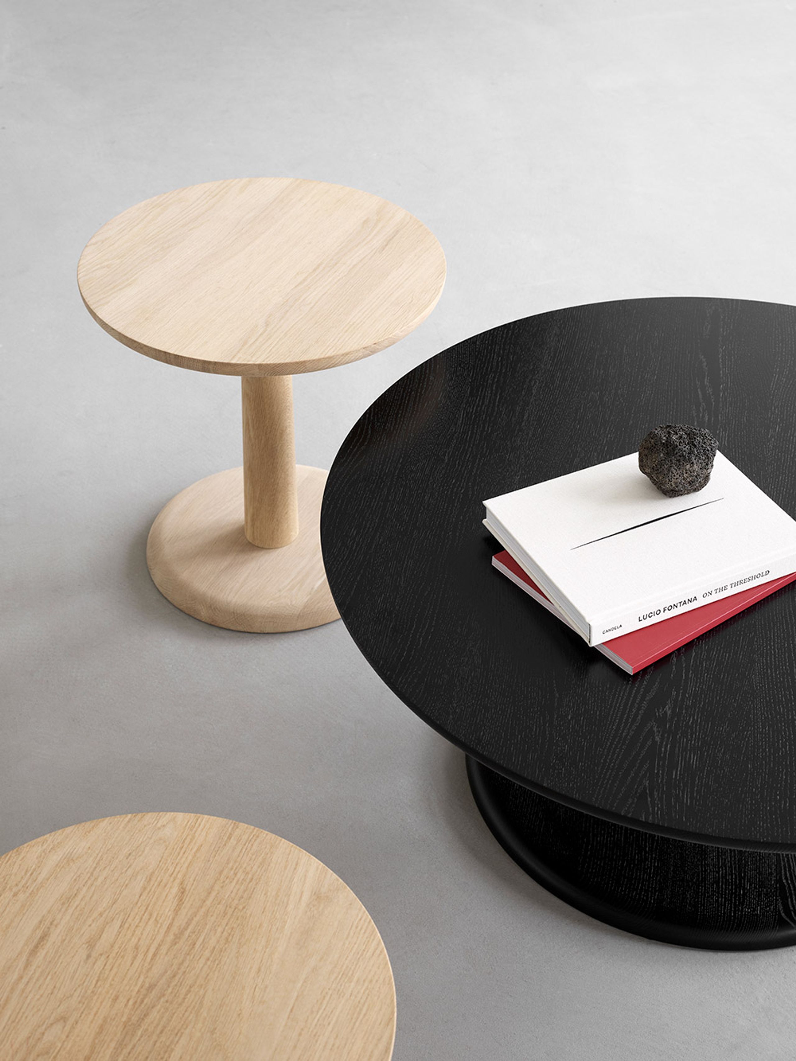 Fredericia Furniture - Coffee table - Pon Side Table 1295 by Jasper Morrison - Soaped Oak