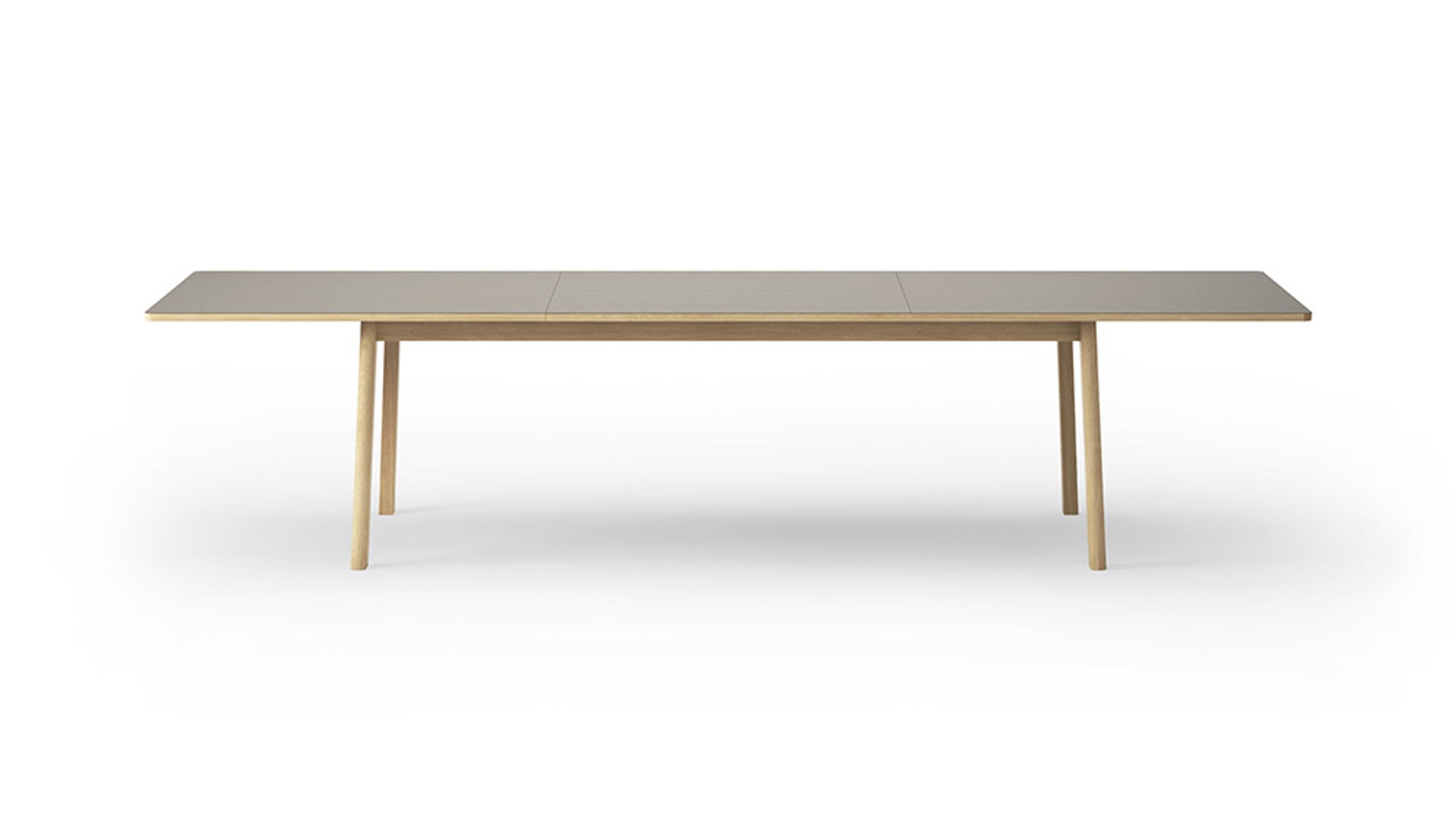 Fredericia Furniture - Dining Table - Ana Table 6490 by Arde - Soaped Oak / Almond