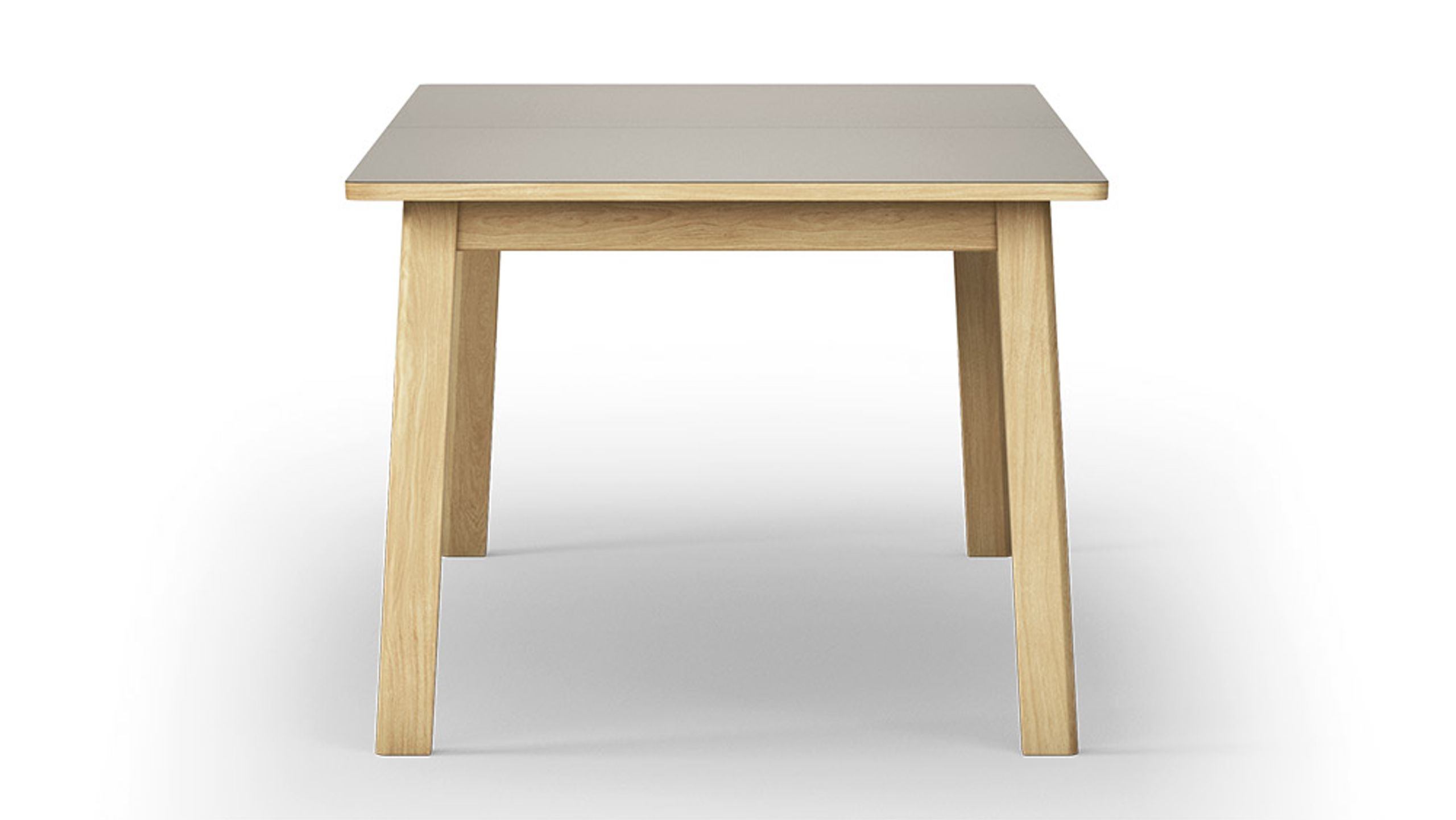 Fredericia Furniture - Dining Table - Ana Table 6490 by Arde - Soaped Oak / Almond