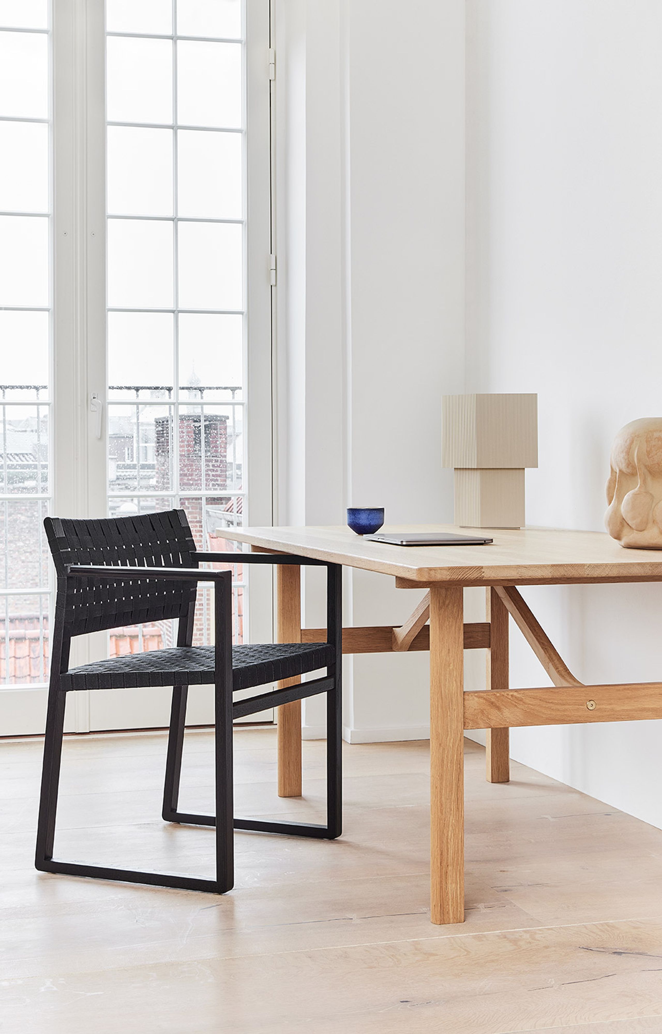 Fredericia Furniture - Table à manger - BM84 Mogensen Table 6284 af Børge Mogensen - Oiled Smoked Oak