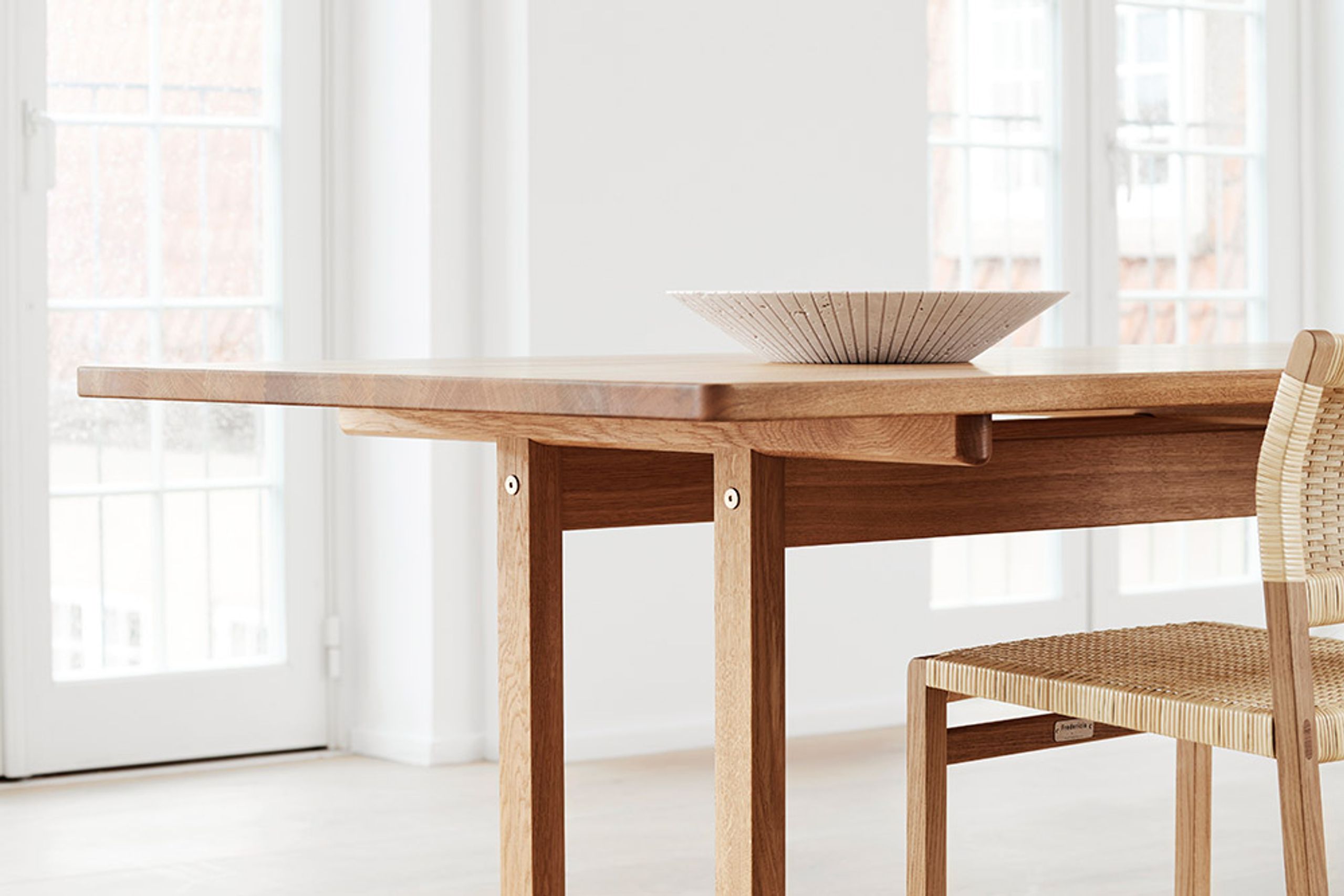 Fredericia Furniture - Table à manger - BM86 Mogensen Table 6286 by Børge Mogensen - Light Oiled Oak