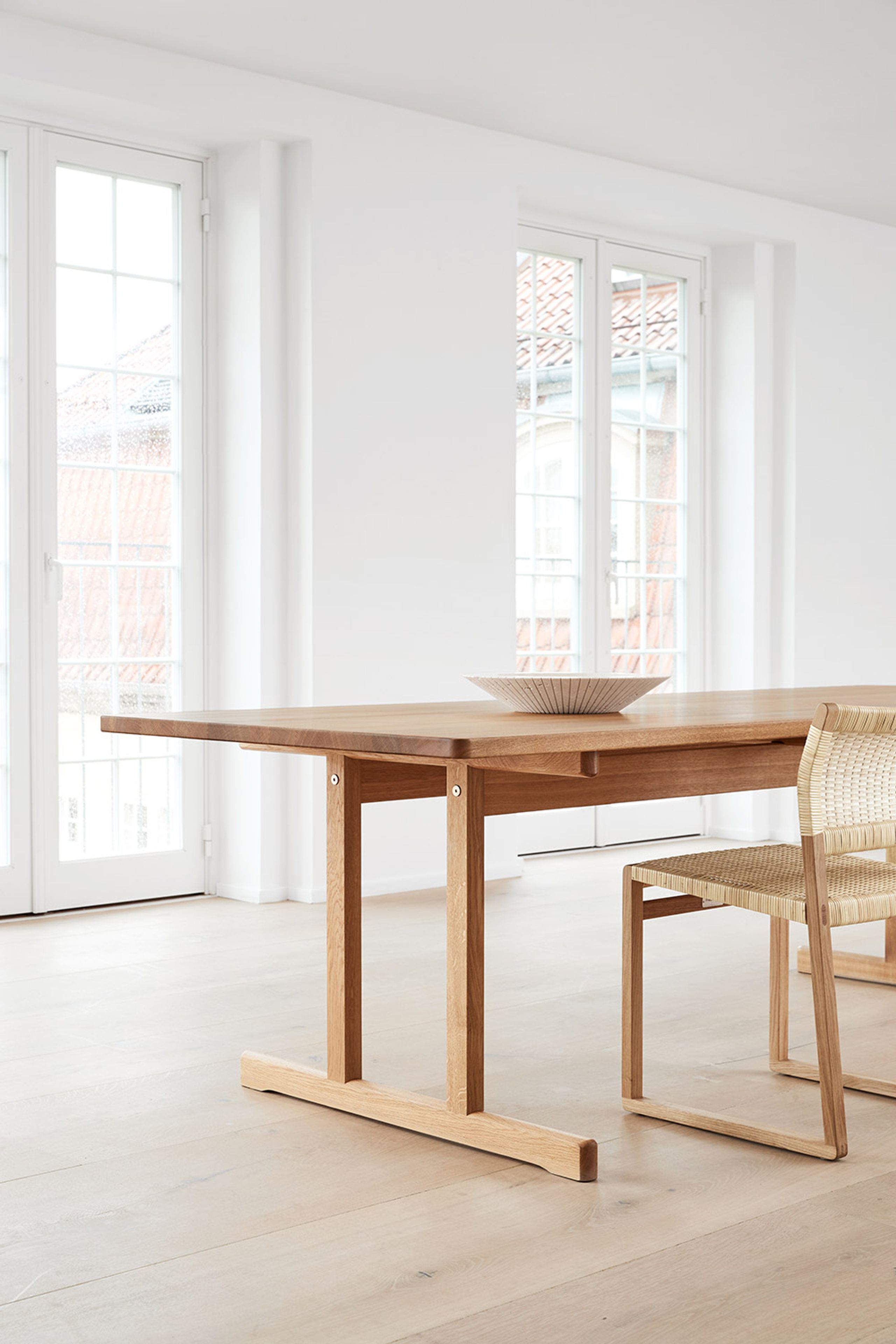 Fredericia Furniture - Table à manger - BM86 Mogensen Table 6286 by Børge Mogensen - Light Oiled Oak