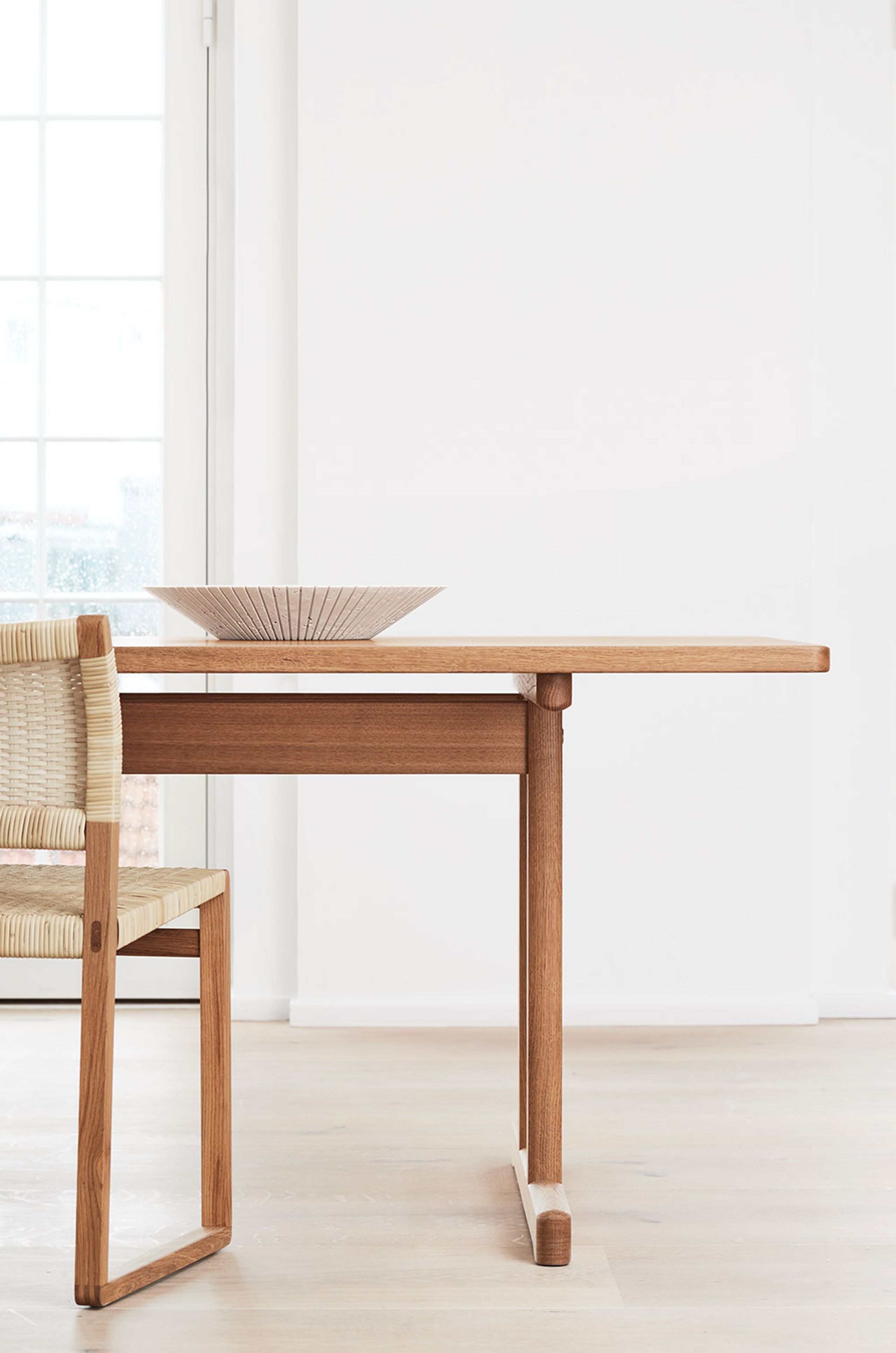 Fredericia Furniture - Dining Table - BM86 Mogensen Table 6286 by Børge Mogensen - Soaped Oak