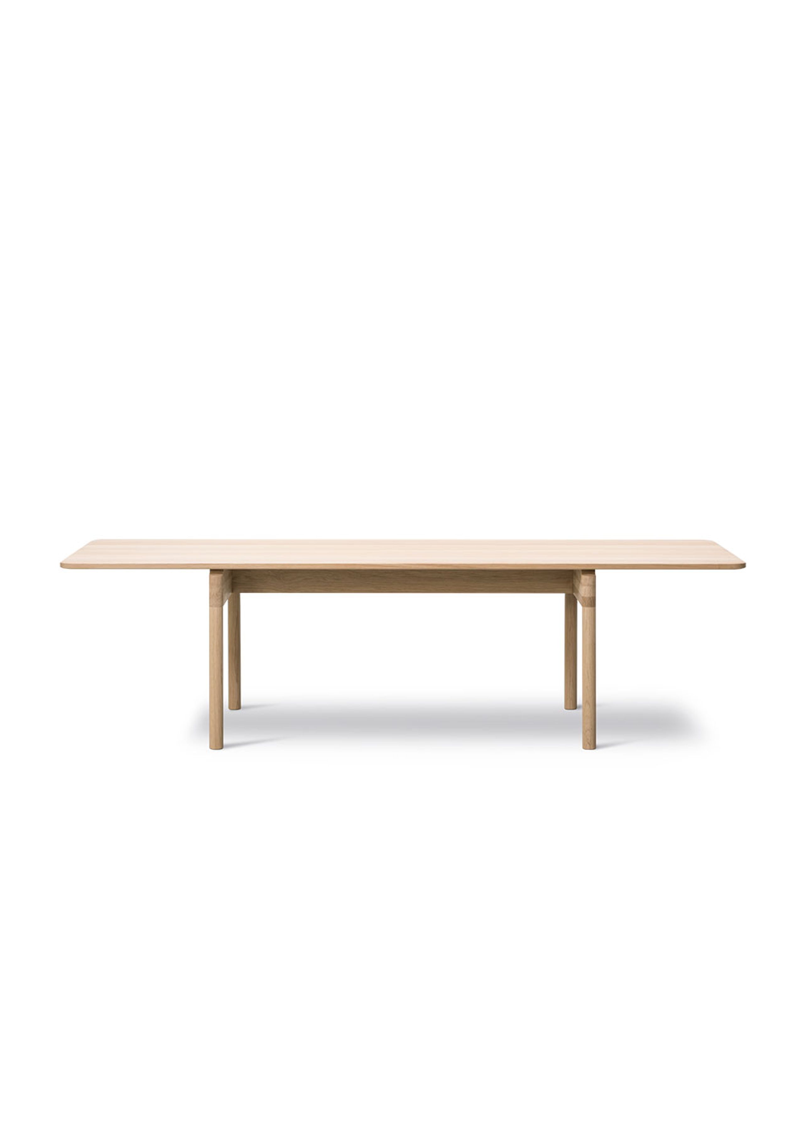 Fredericia Furniture - Stół jadalny - Post Table 6440 by Cecilie Manz - Soaped Oak