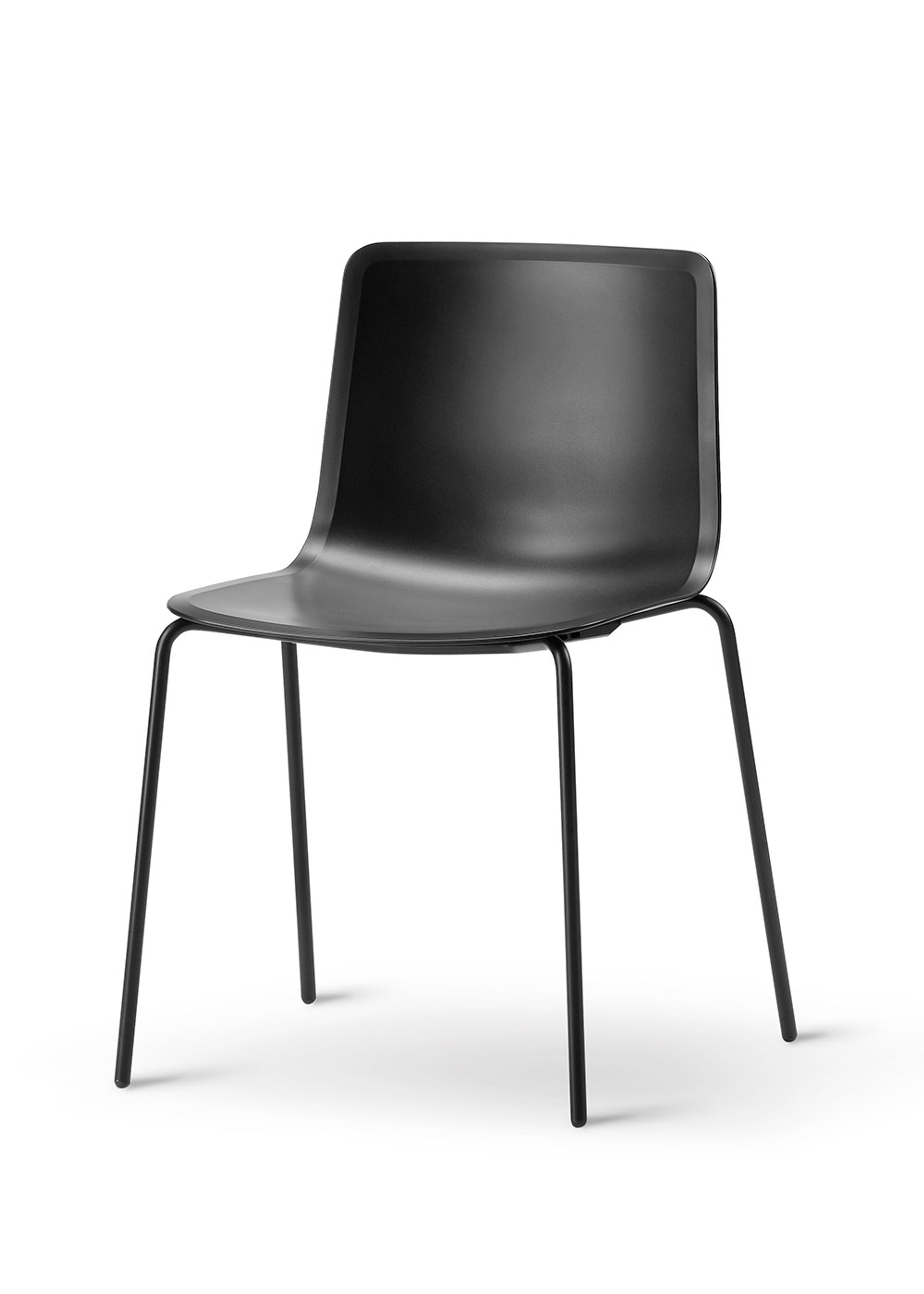Fredericia Furniture - Chaise à manger - Pato 4 Leg Chair 4200 by Welling/Ludvik - Black