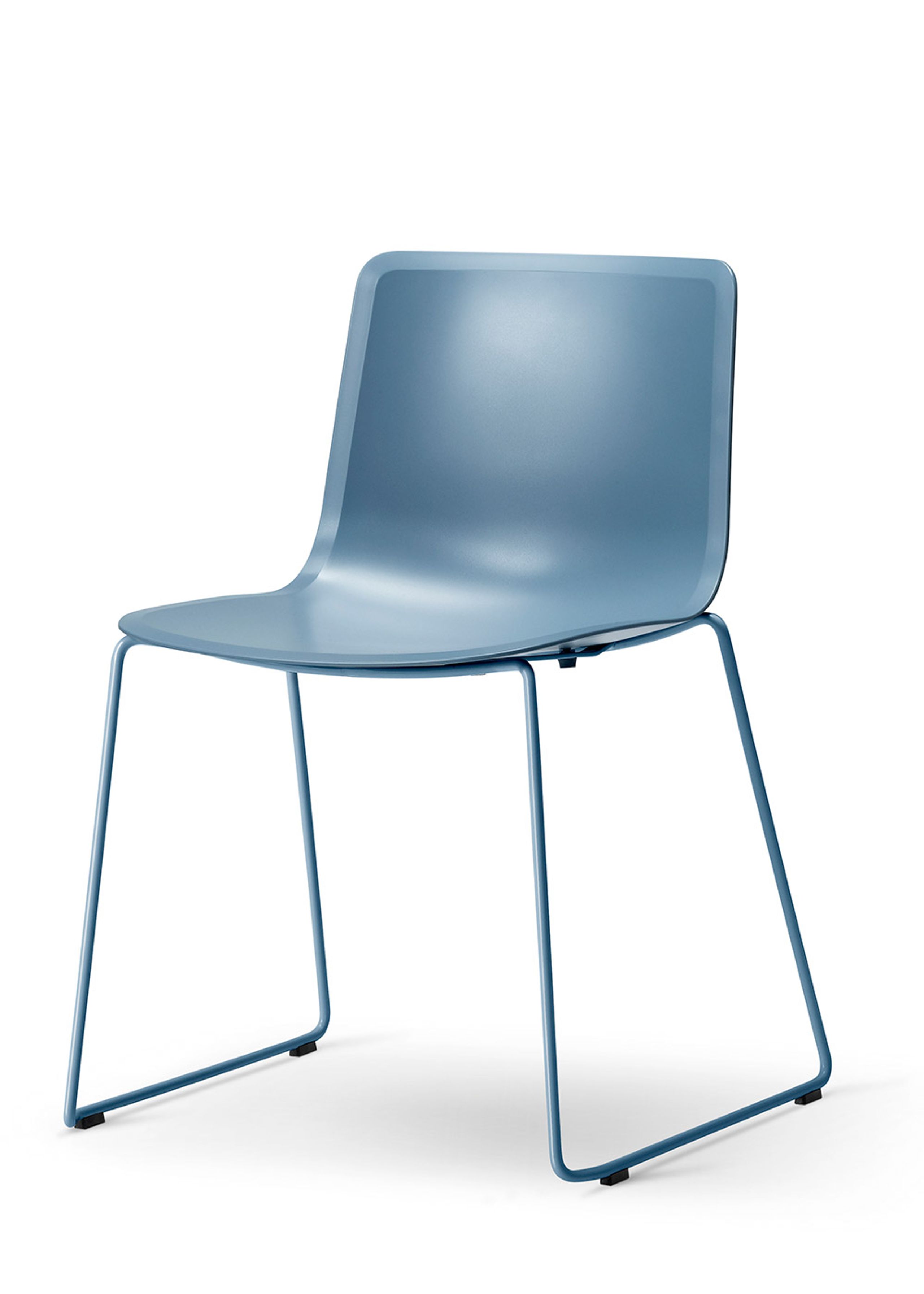Fredericia Furniture - Dining chair - Pato Sledge Chair 4100 by Welling/Ludvik - Storm