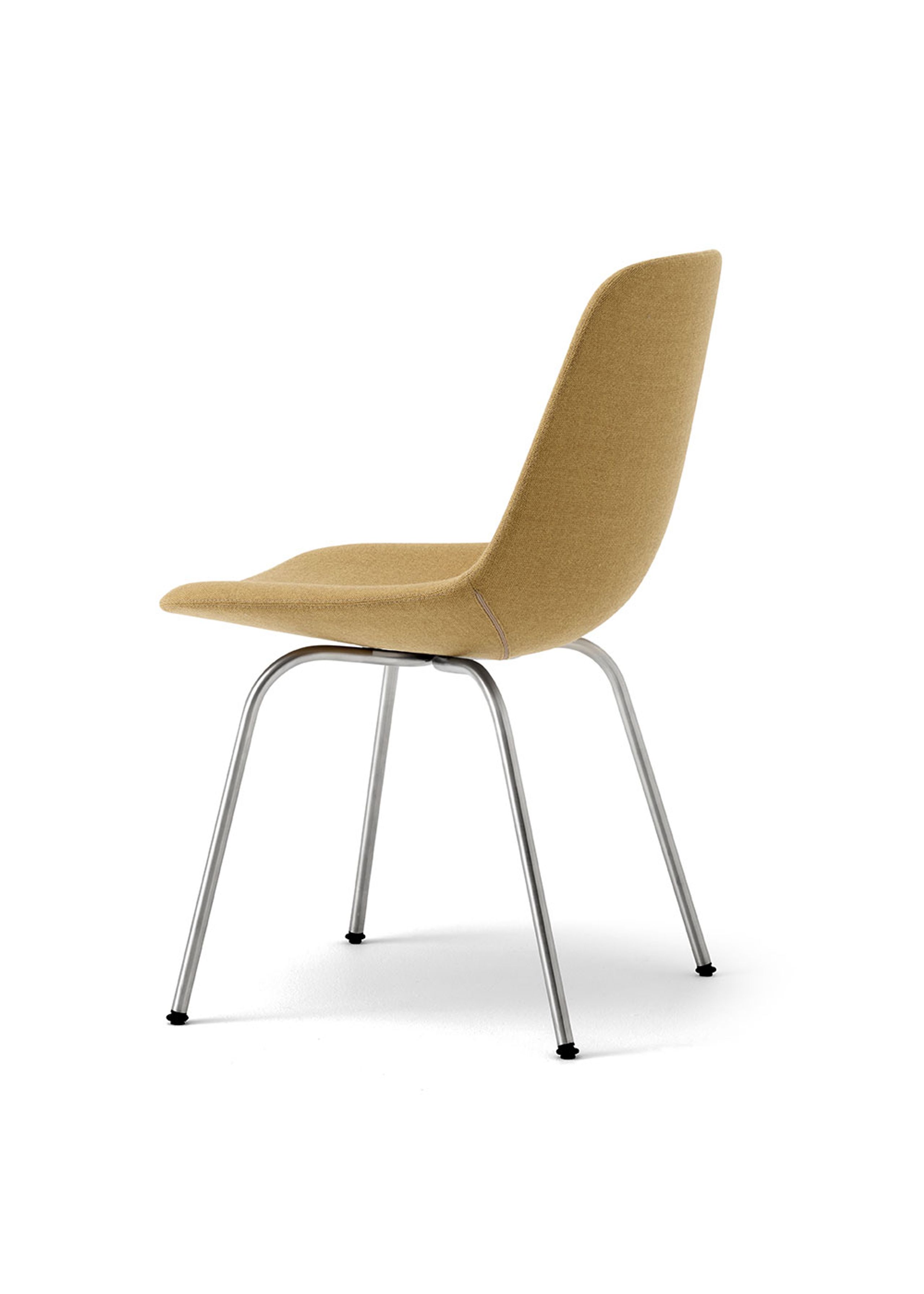 Fredericia Furniture - Chair - Eyes 4-Leg Chair 4810 by Foersom & Hiort-Lorenzen - Capture 6801 / Chrome