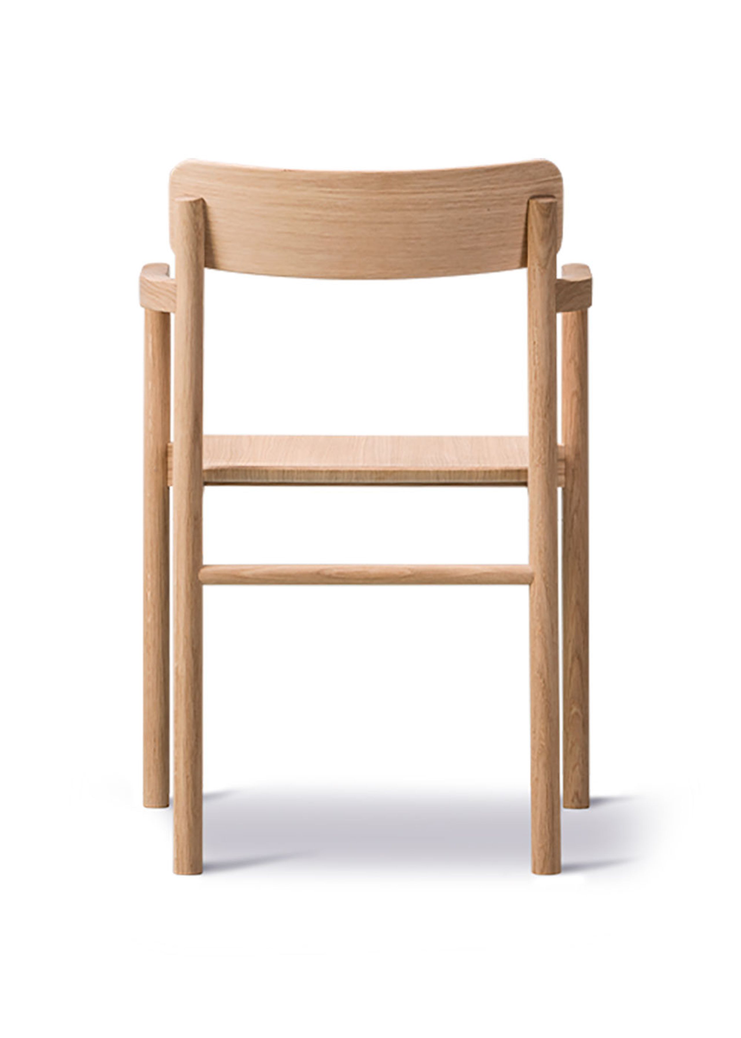 Fredericia Furniture - Chair - Post Chair 3445 by Cecilie Manz - Lacquered Oak