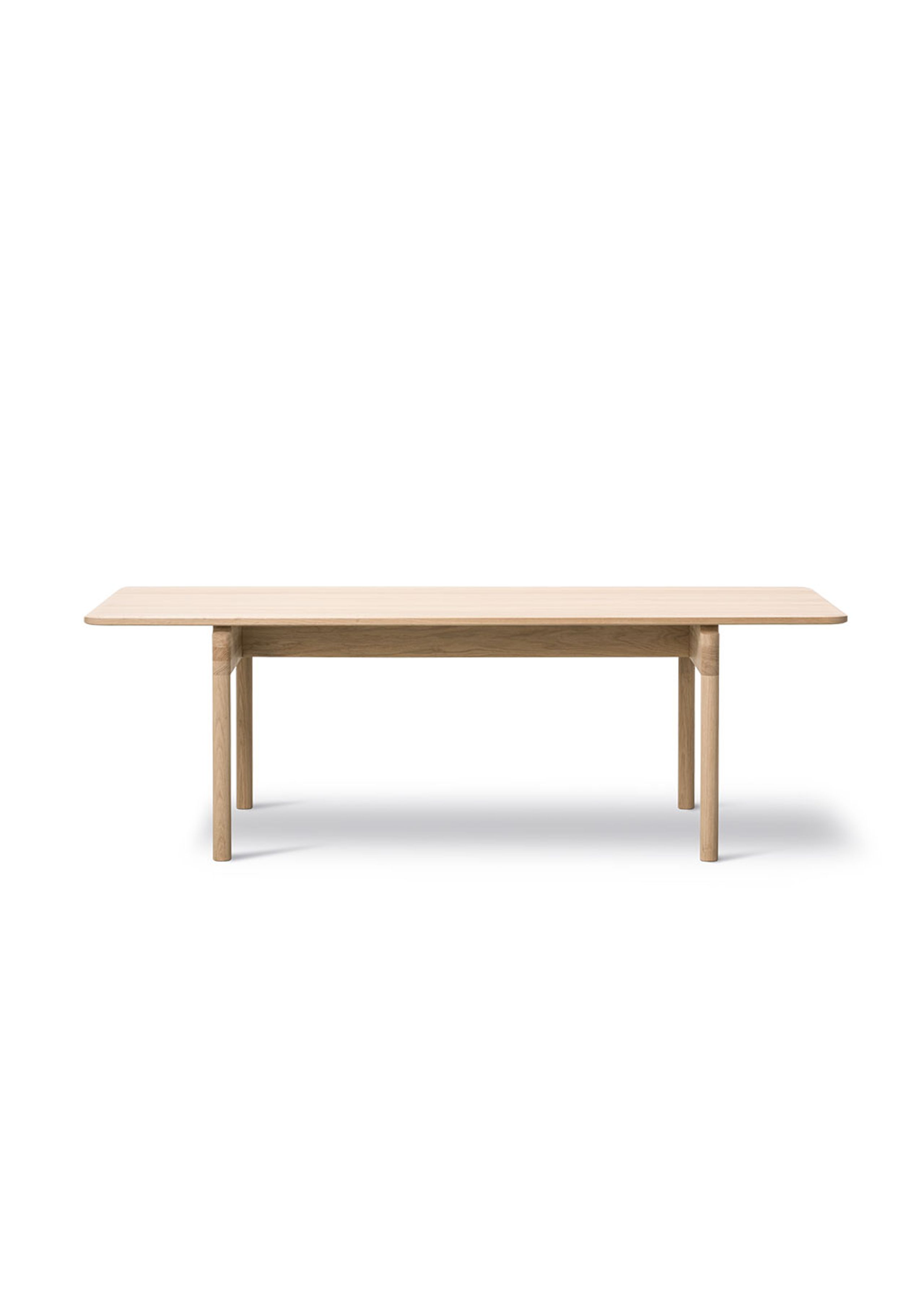Fredericia Furniture - Chair - Post Table 6438 by Cecilie Manz - Soaped Oak