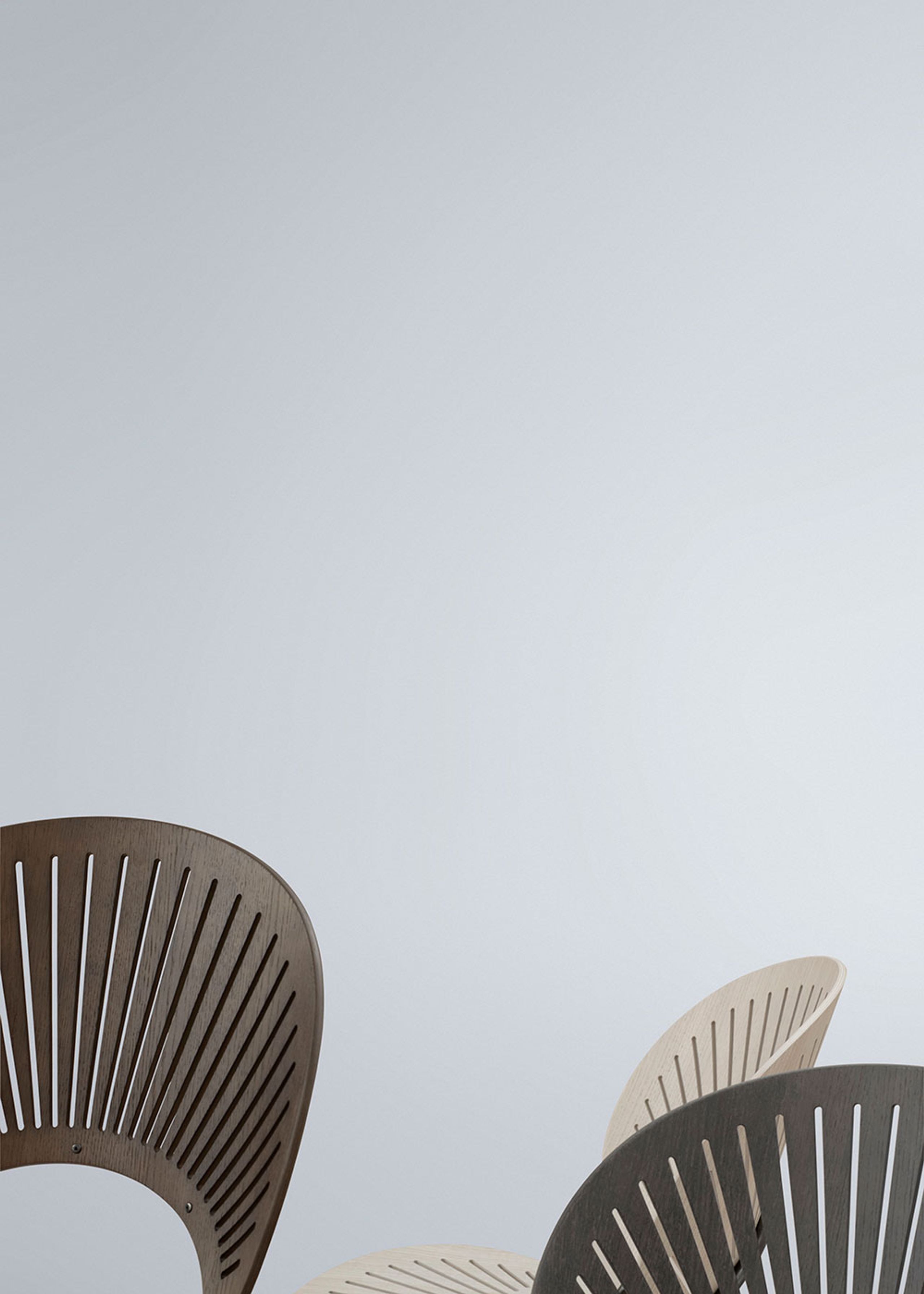 Fredericia Furniture - Chair - Trinidad Armchair 3397 by Nanna Ditzel - Vegeta 90 Natural / Lacquered Oak / Black