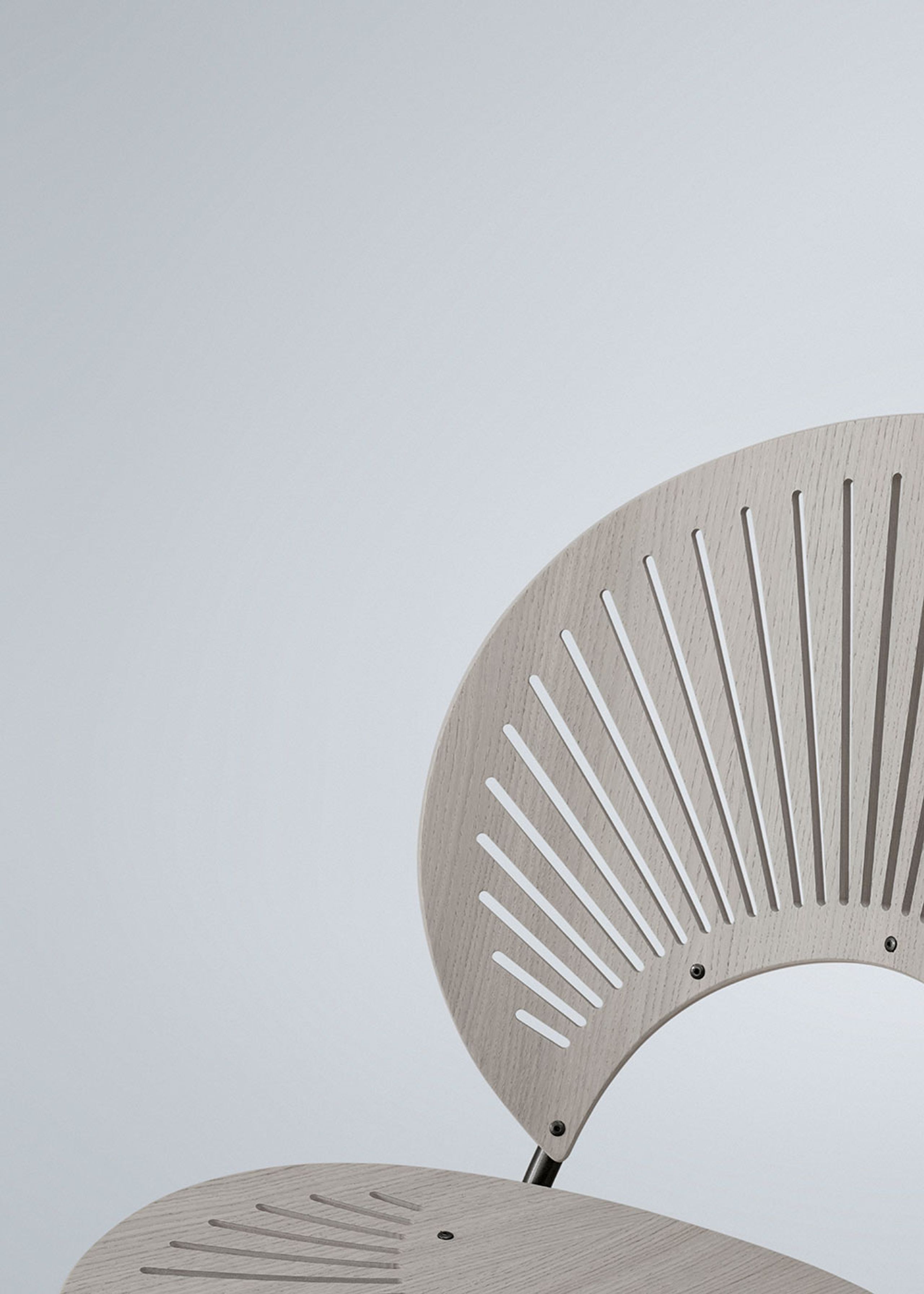 Fredericia Furniture - Chair - Trinidad Armchair 3397 by Nanna Ditzel - Vegeta 90 Natural / Lacquered Oak / Black