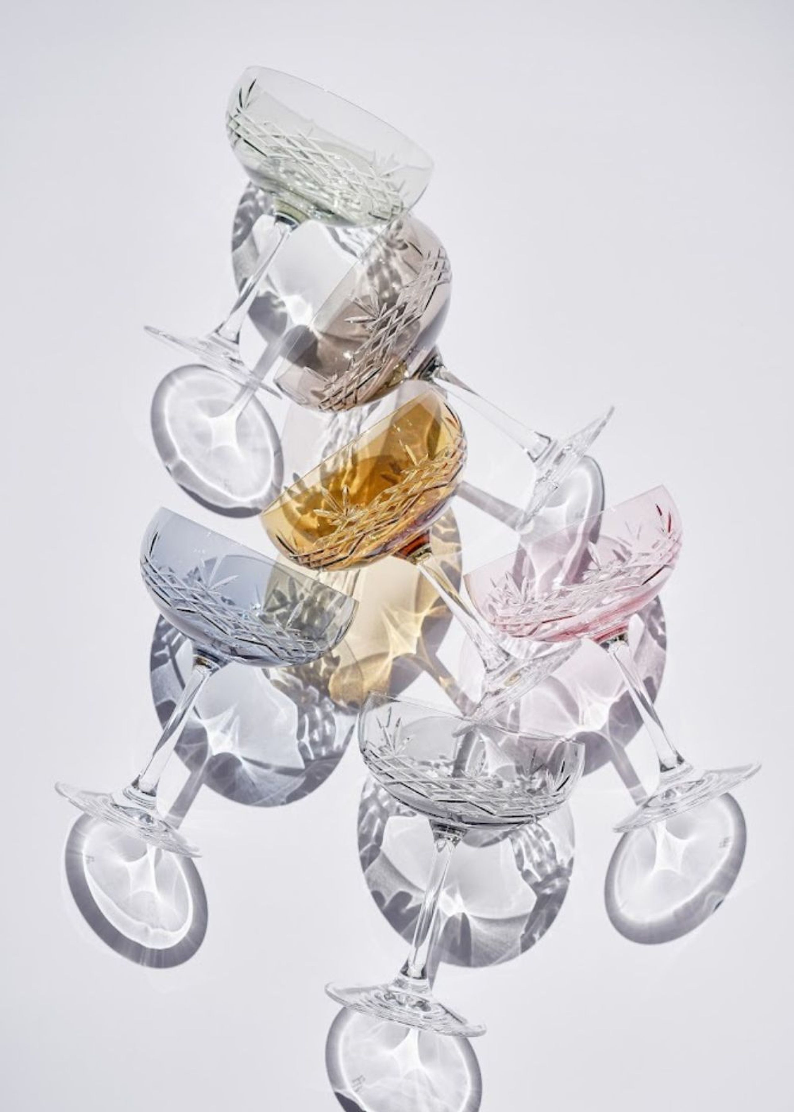 Frederik Bagger - Champagne glass - Crispy Gatsby - 2 pcs - Dark