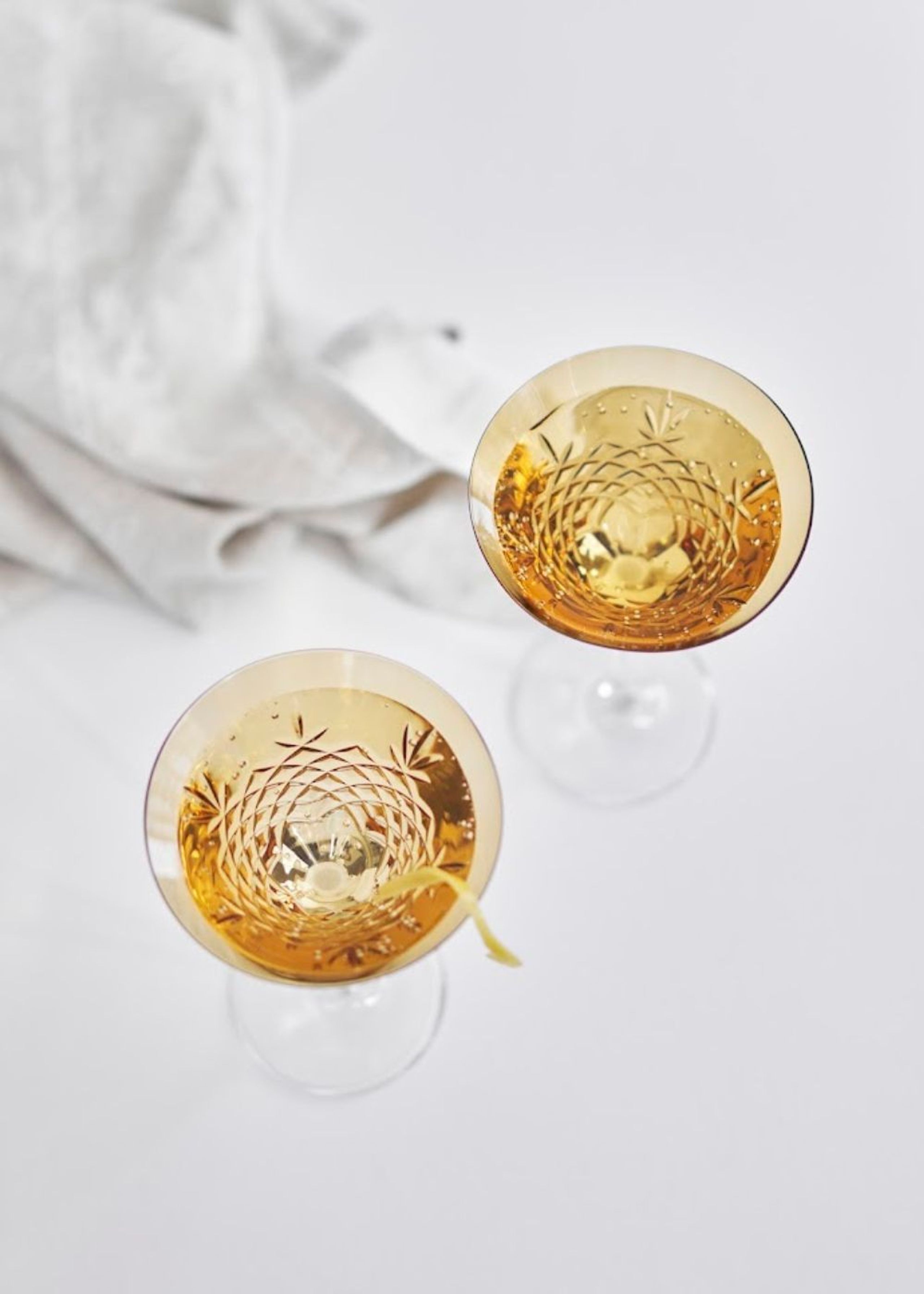 Frederik Bagger - Cocktailglas - Crispy Cocktail - 2 pcs - Citrine