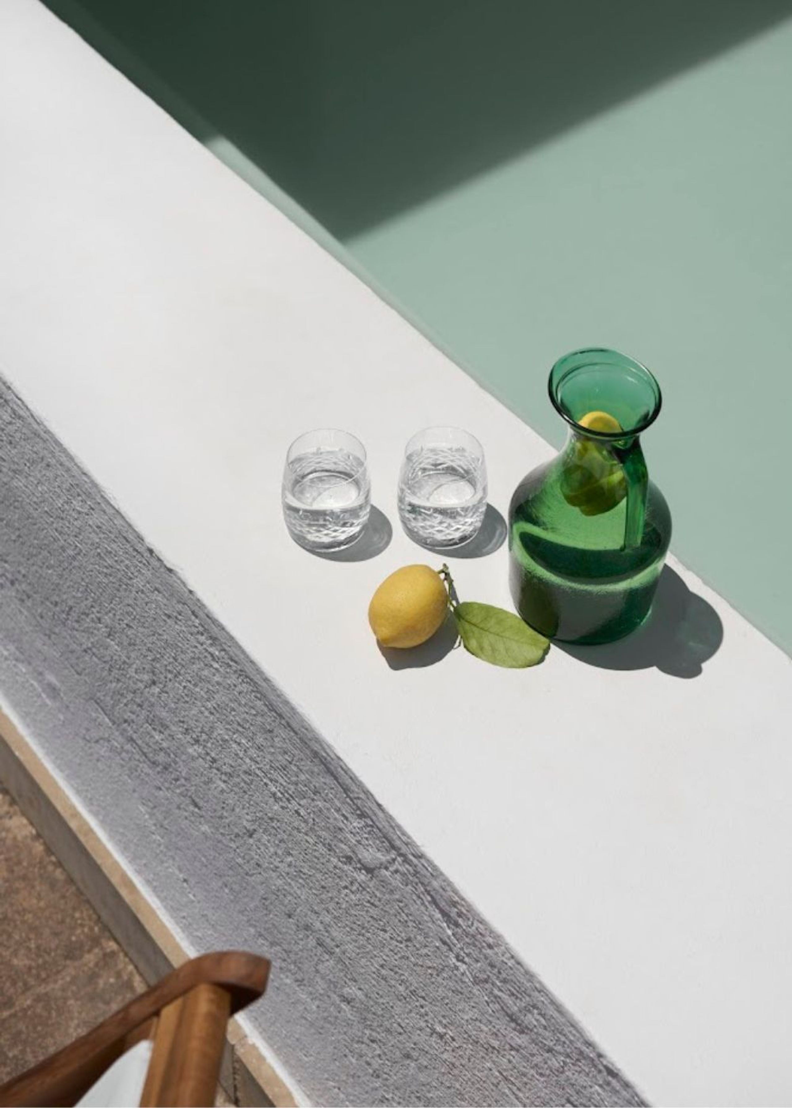 Frederik Bagger - Glas - Crispy Aqua - 2 pcs - Transparent