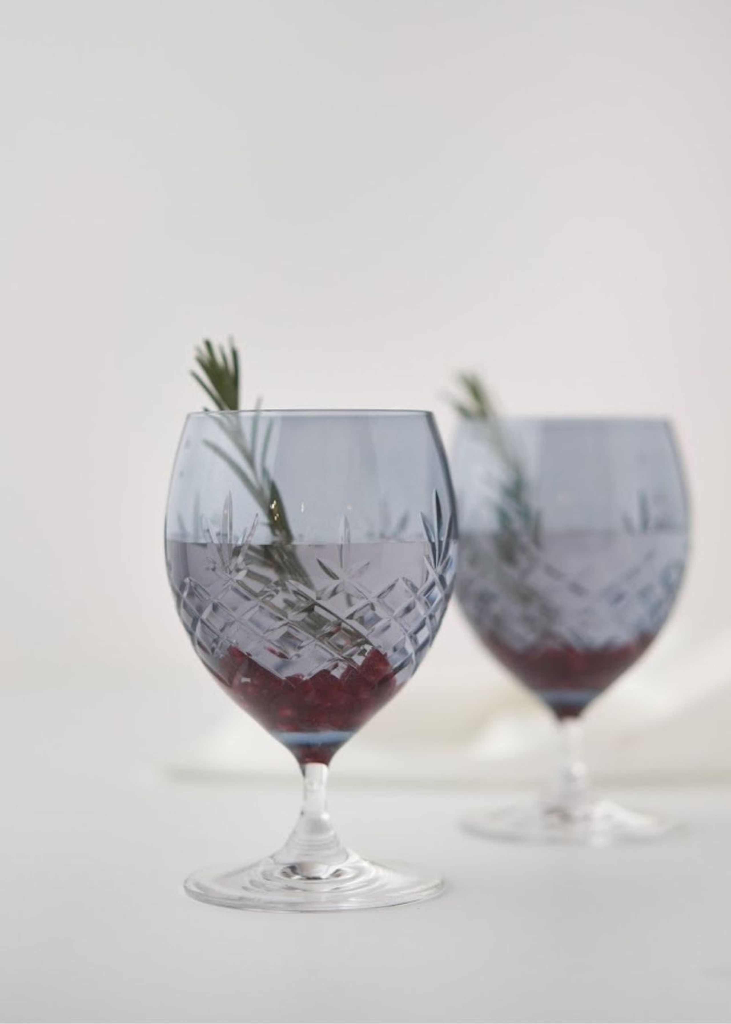 Frederik Bagger - Glass - Crispy Eightball - 2 pcs - Sapphire