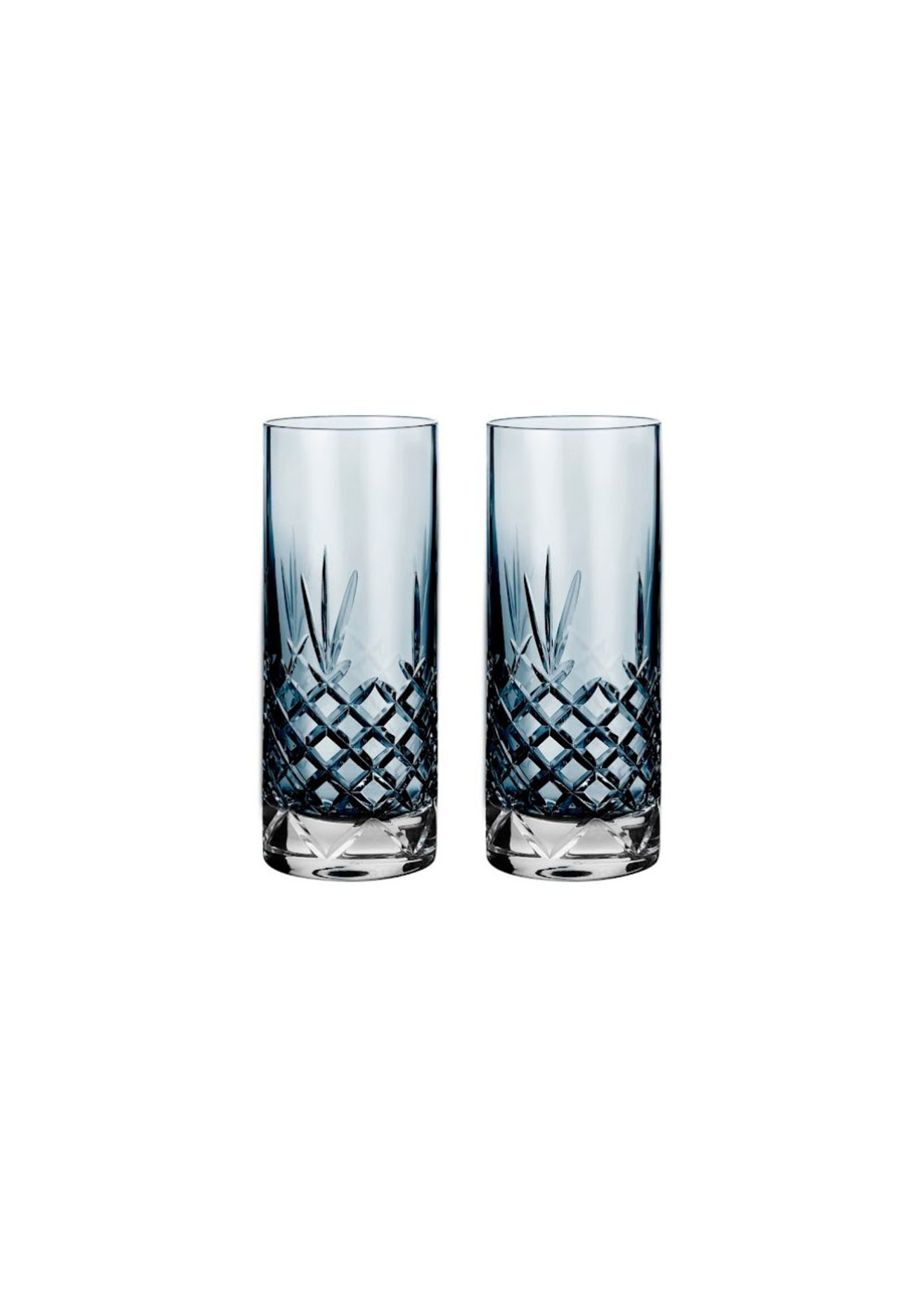 Frederik Bagger - Glass - Crispy Highball - 2 pcs - Sapphire