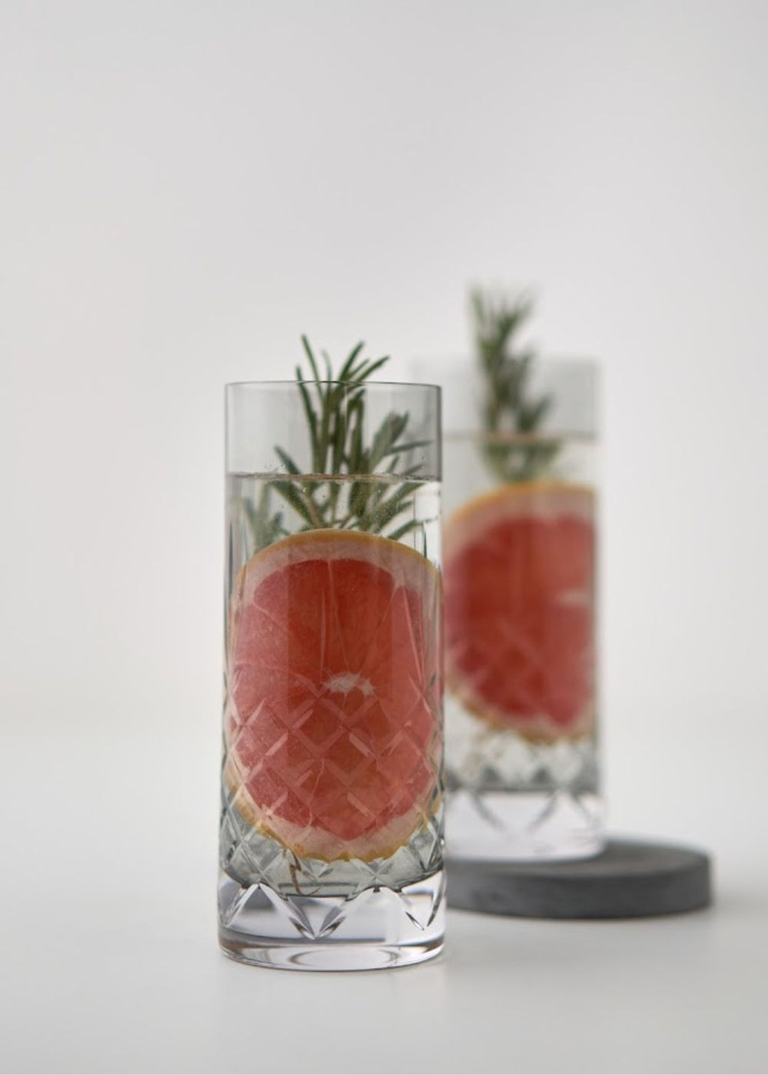 Frederik Bagger - Glass - Crispy Highball - 2 pcs - Sapphire