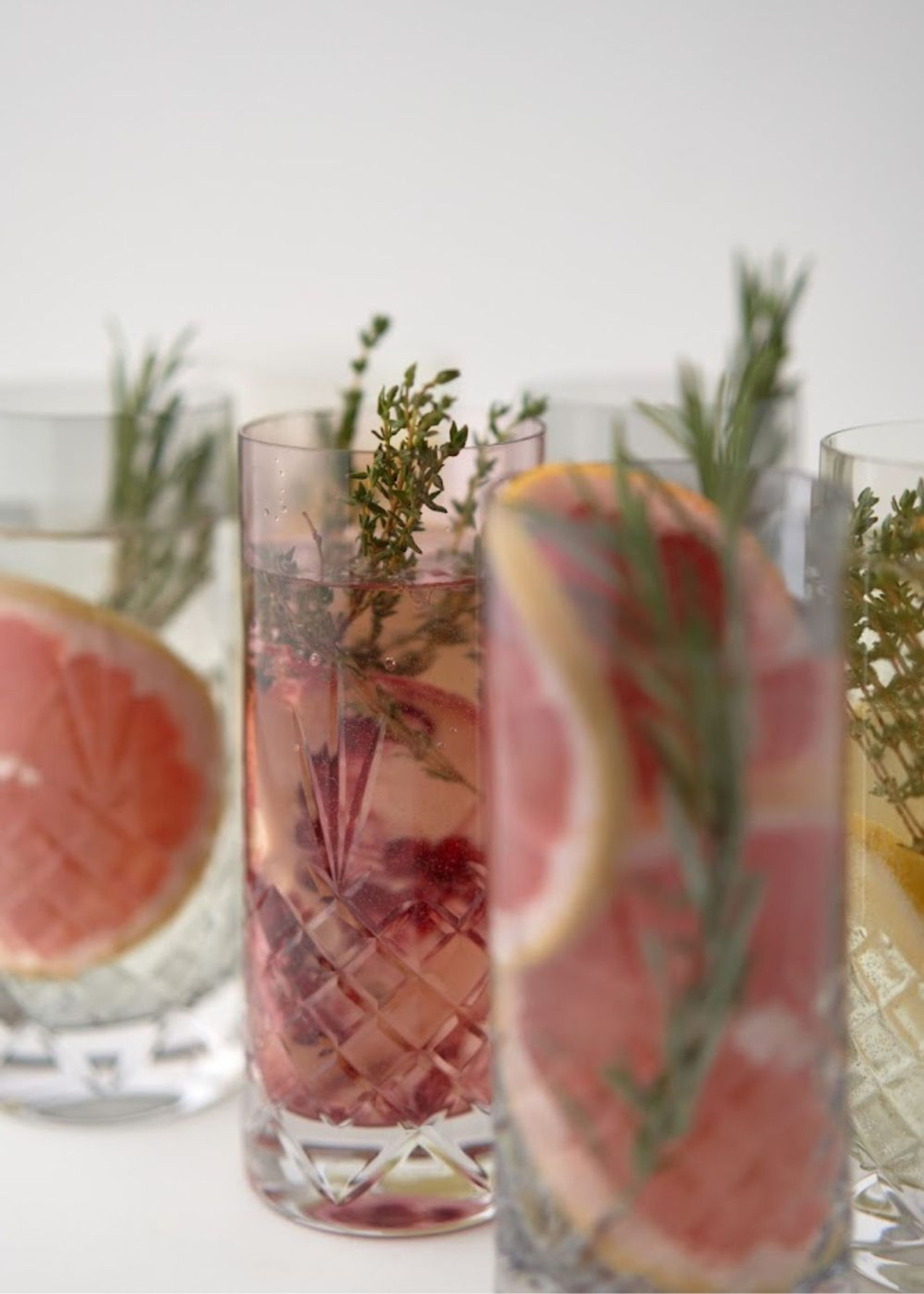 Frederik Bagger - Glass - Crispy Highball - 2 pcs - Sapphire