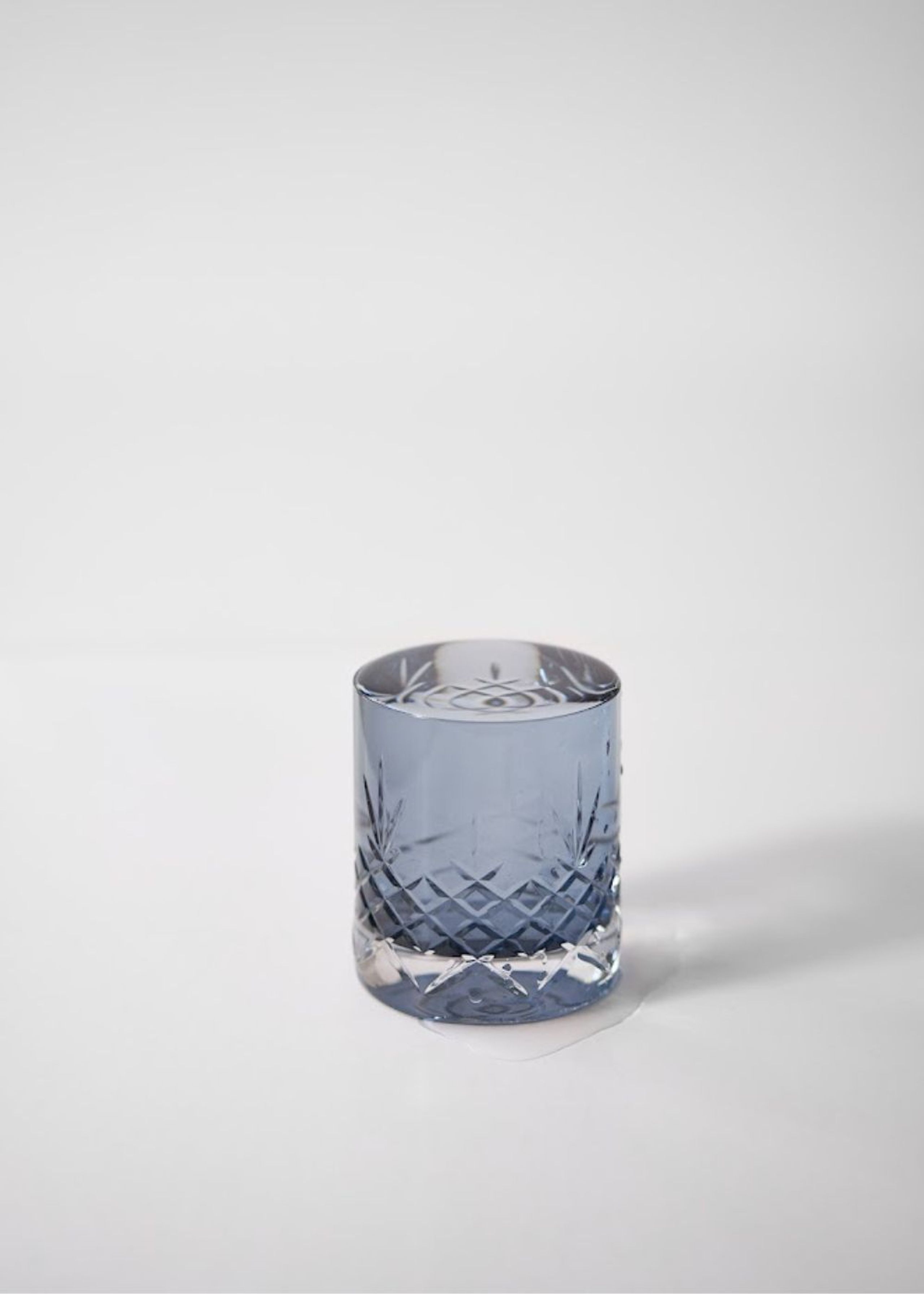 Frederik Bagger - Glass - Crispy Lowball - 2 pcs - Sapphire