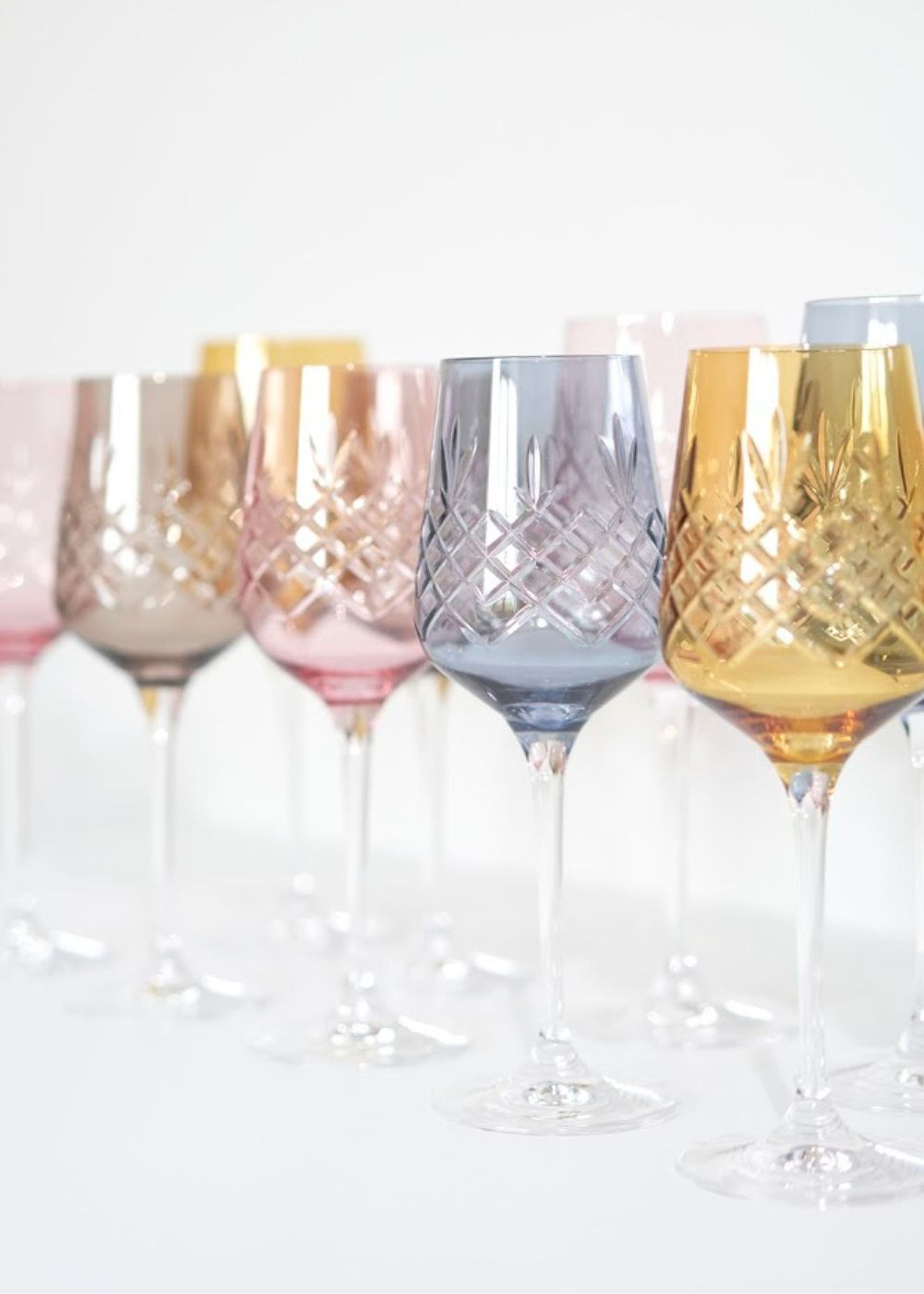 Frederik Bagger - Verre à vin - Crispy Madame - 2 pcs - Sapphire