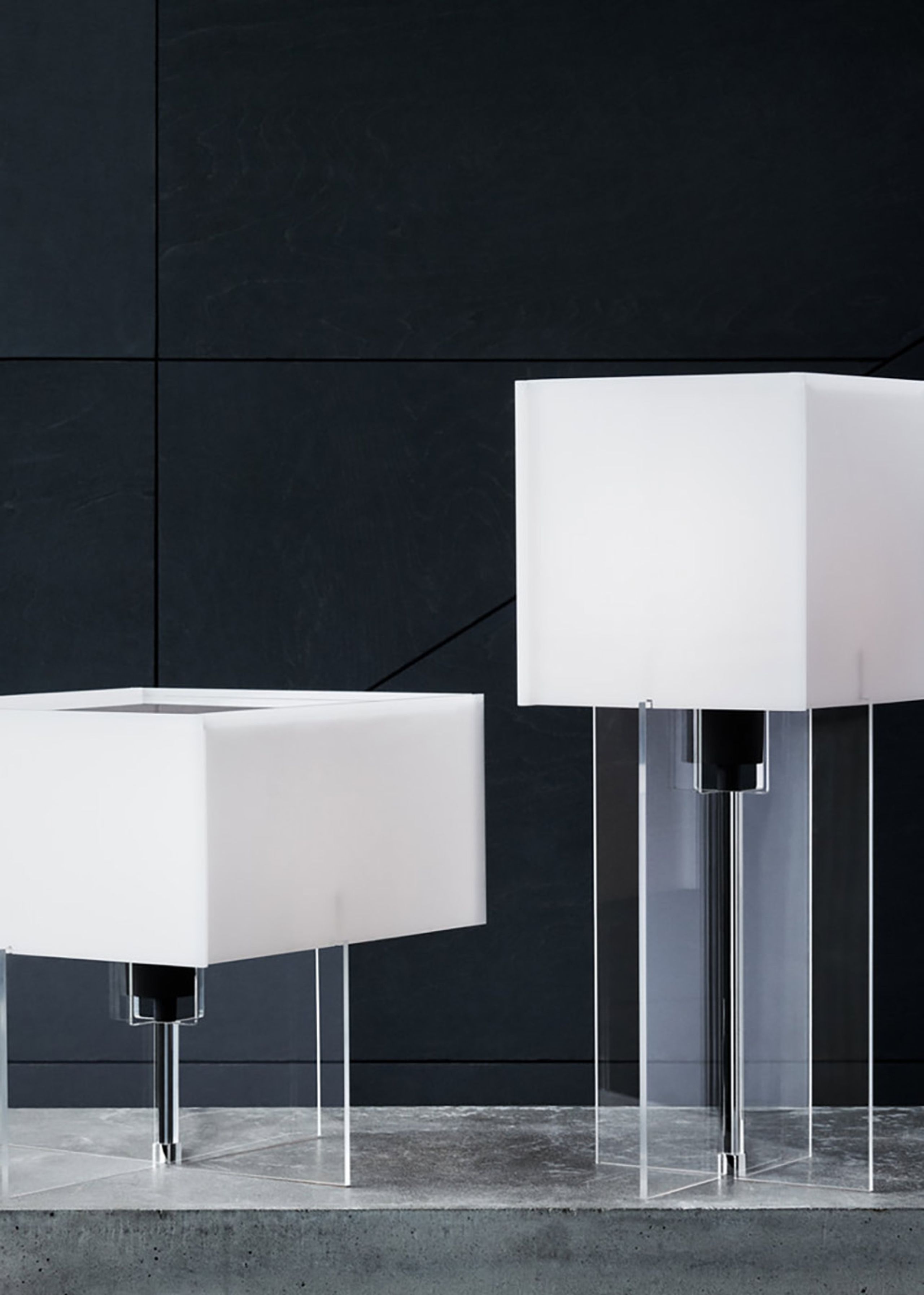 Fritz Hansen - Bordlampe - Cross-Plex - Opal