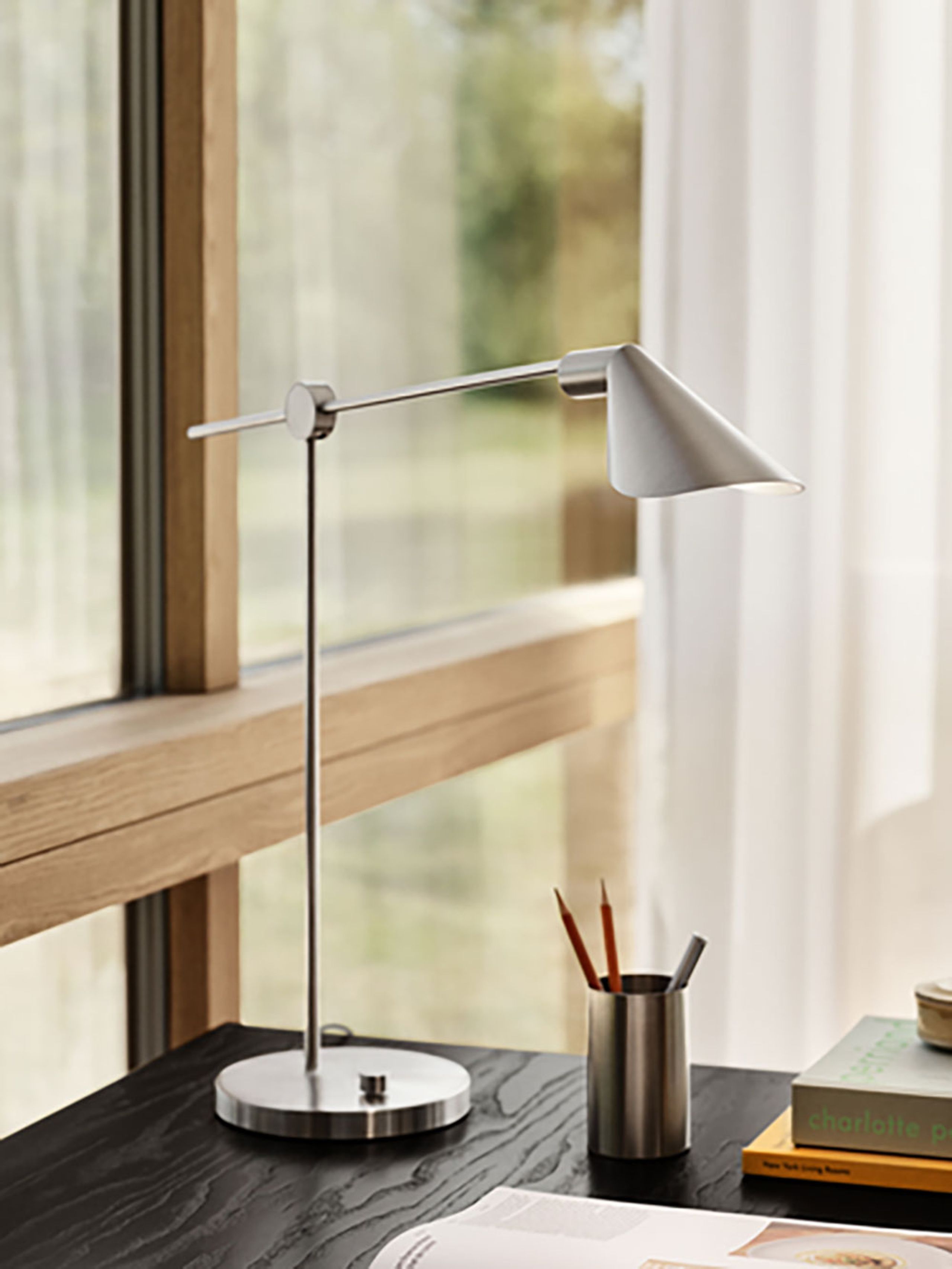 Fritz Hansen - Tafellamp - MS021 Table Lamp - Black PVD