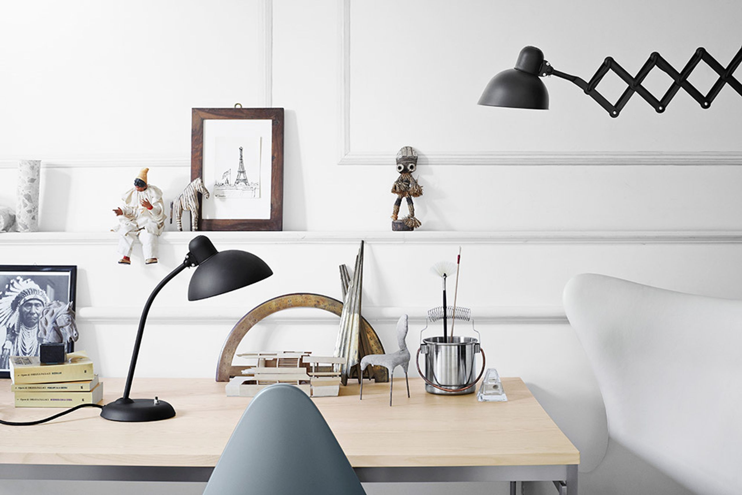 Fritz Hansen - Pöytävalaisin - KAISER idell - 6556-T - Table Lamp - White