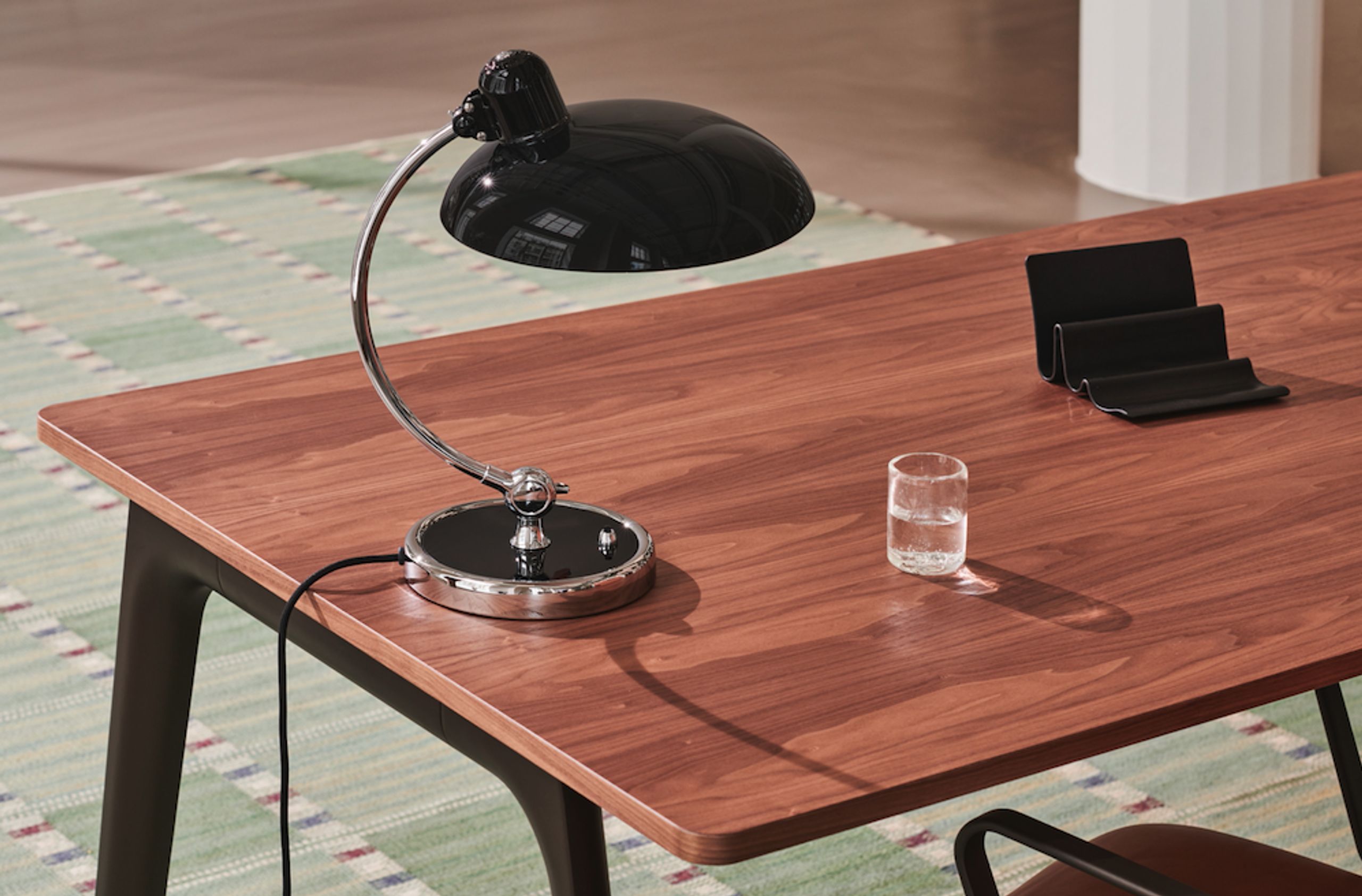 Fritz Hansen - Table Lamp - KAISER idell - 6631-T - Table lamp Luxury - Ruby Red - Luxus