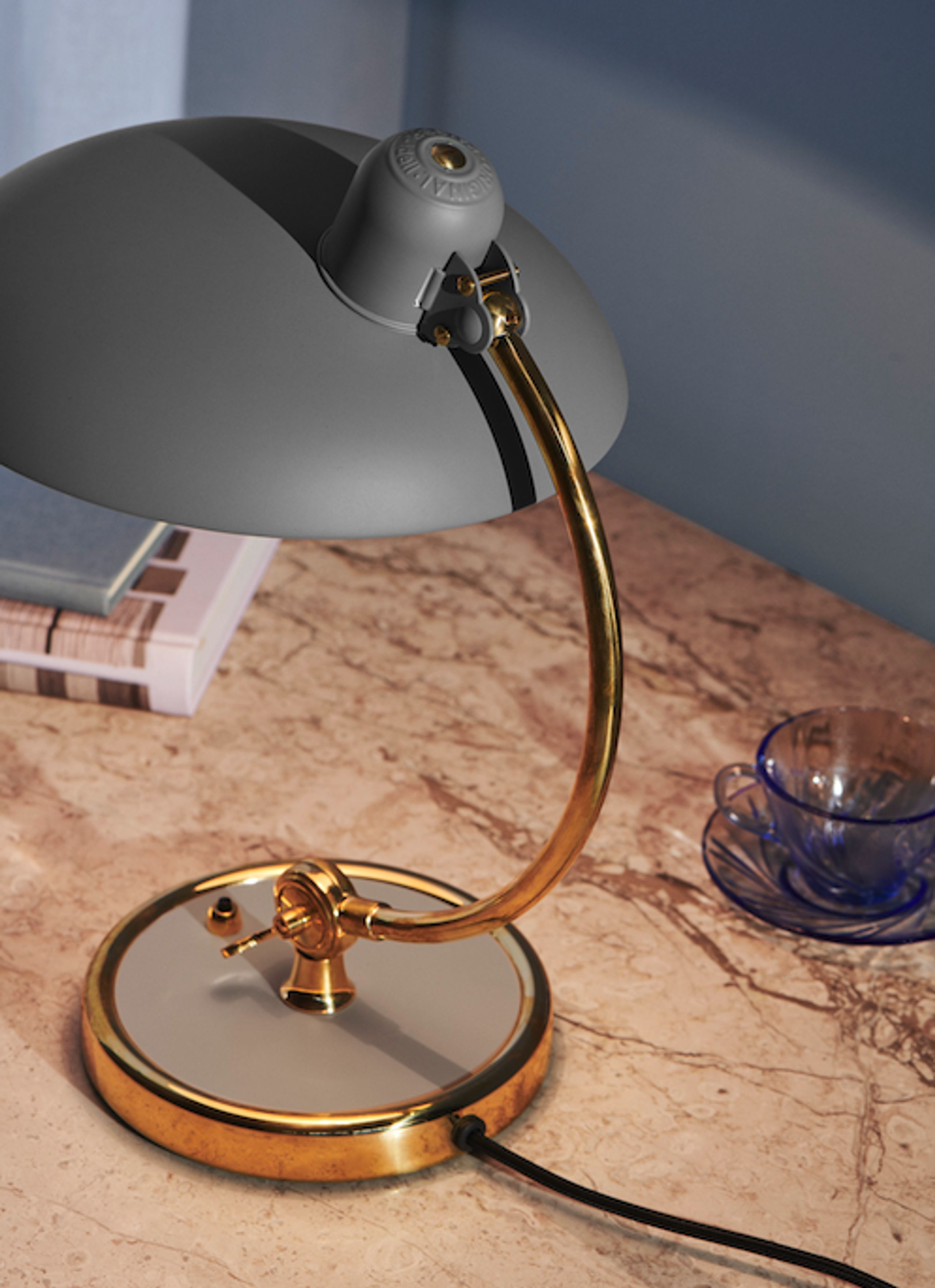 Fritz Hansen - Table Lamp - KAISER idell - 6631-T - Table lamp Luxury - Ruby Red - Luxus