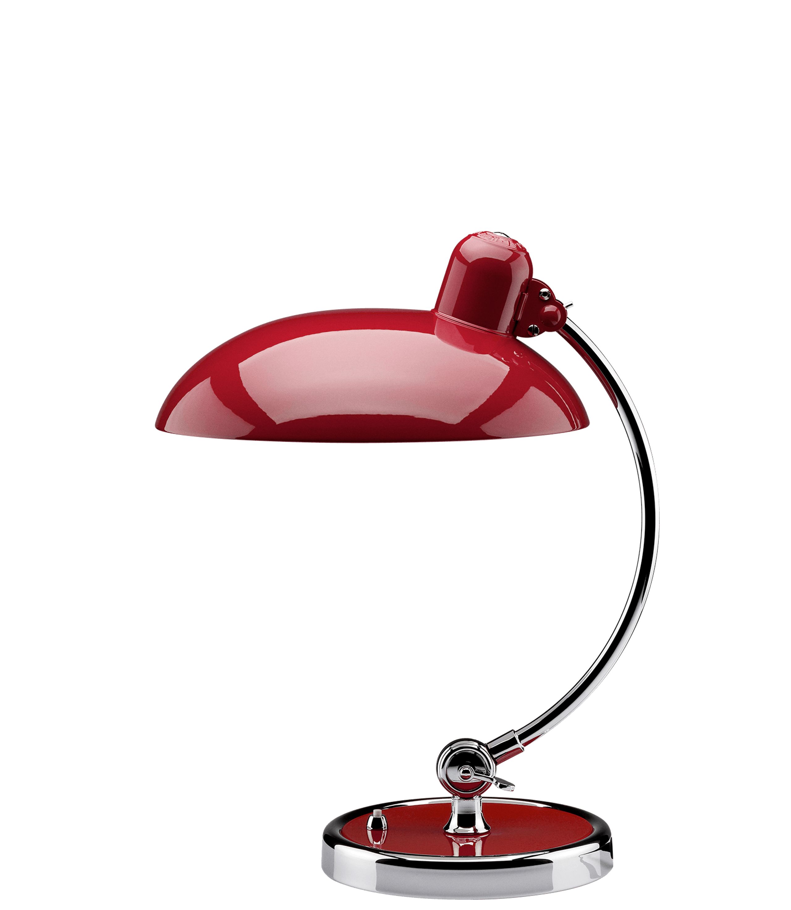 Fritz Hansen - Table Lamp - KAISER idell - 6631-T - Table lamp Luxury - Ruby Red - Luxus