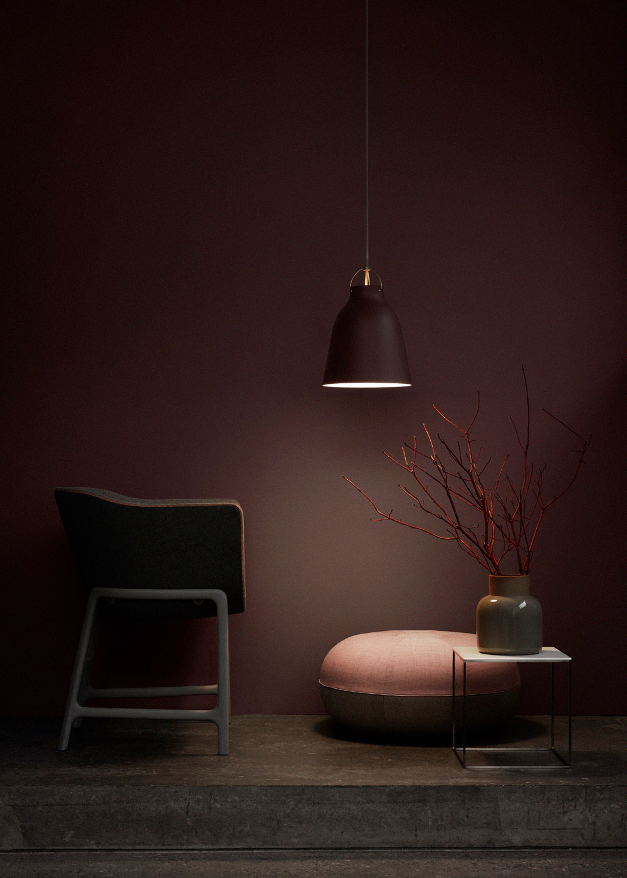 Fritz Hansen - Lampe - Caravaggio / Matt Pendant - P1 - Dark Ultramarine