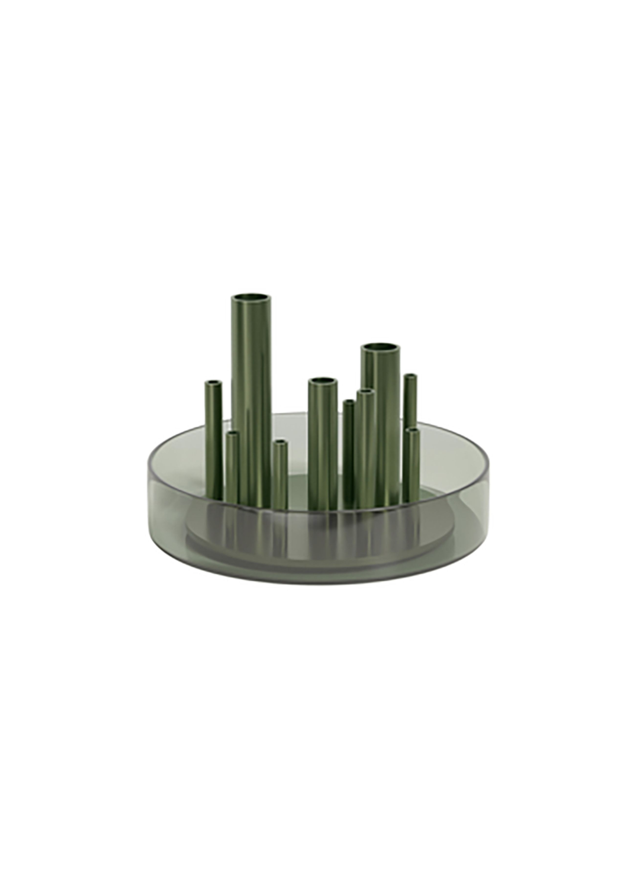 Fritz Hansen - Vaso - IKERU vase - Forest Green - Vase Low
