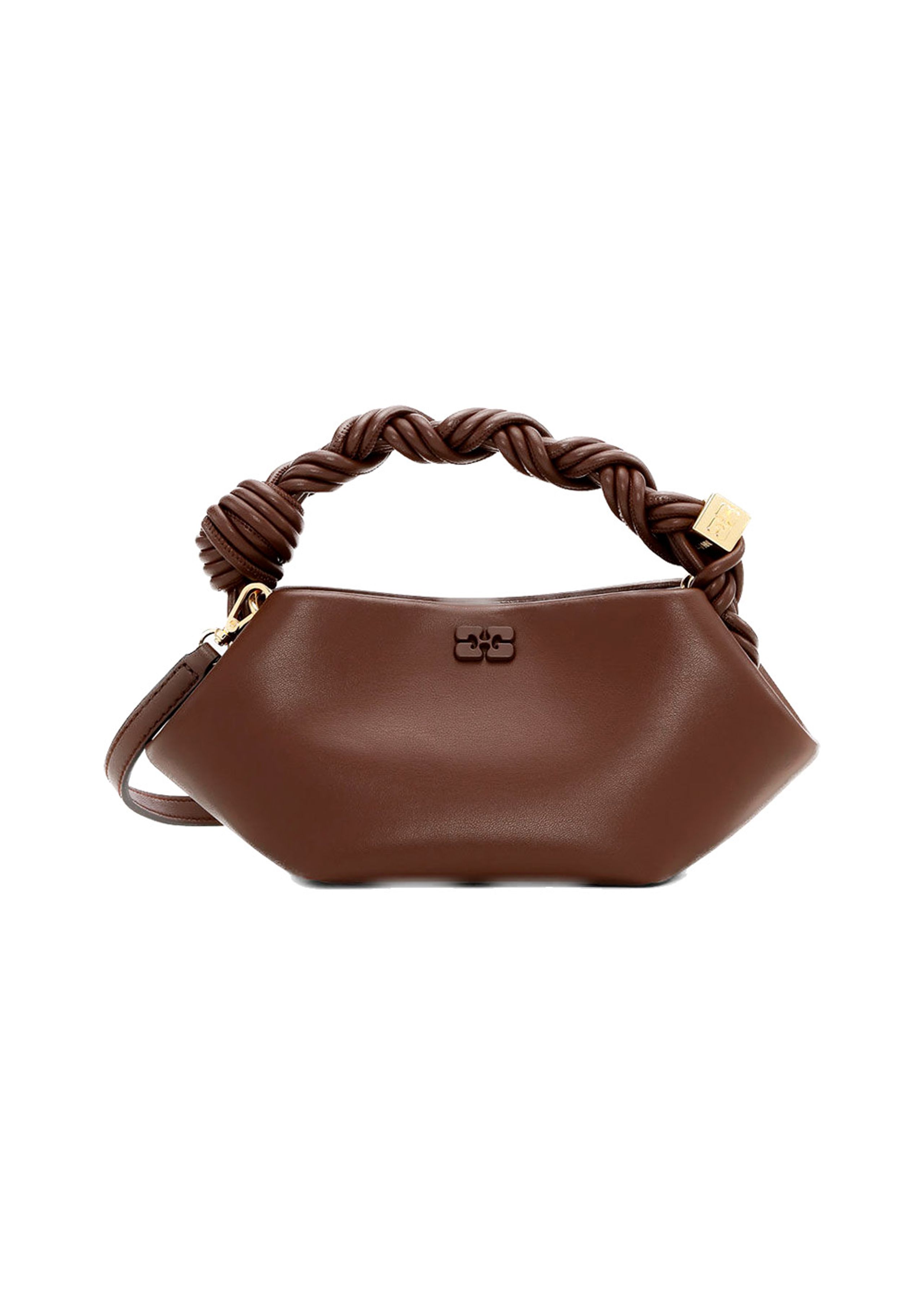 Ganni - Handtas - Bou Bag Mini - Chocolate Fondant
