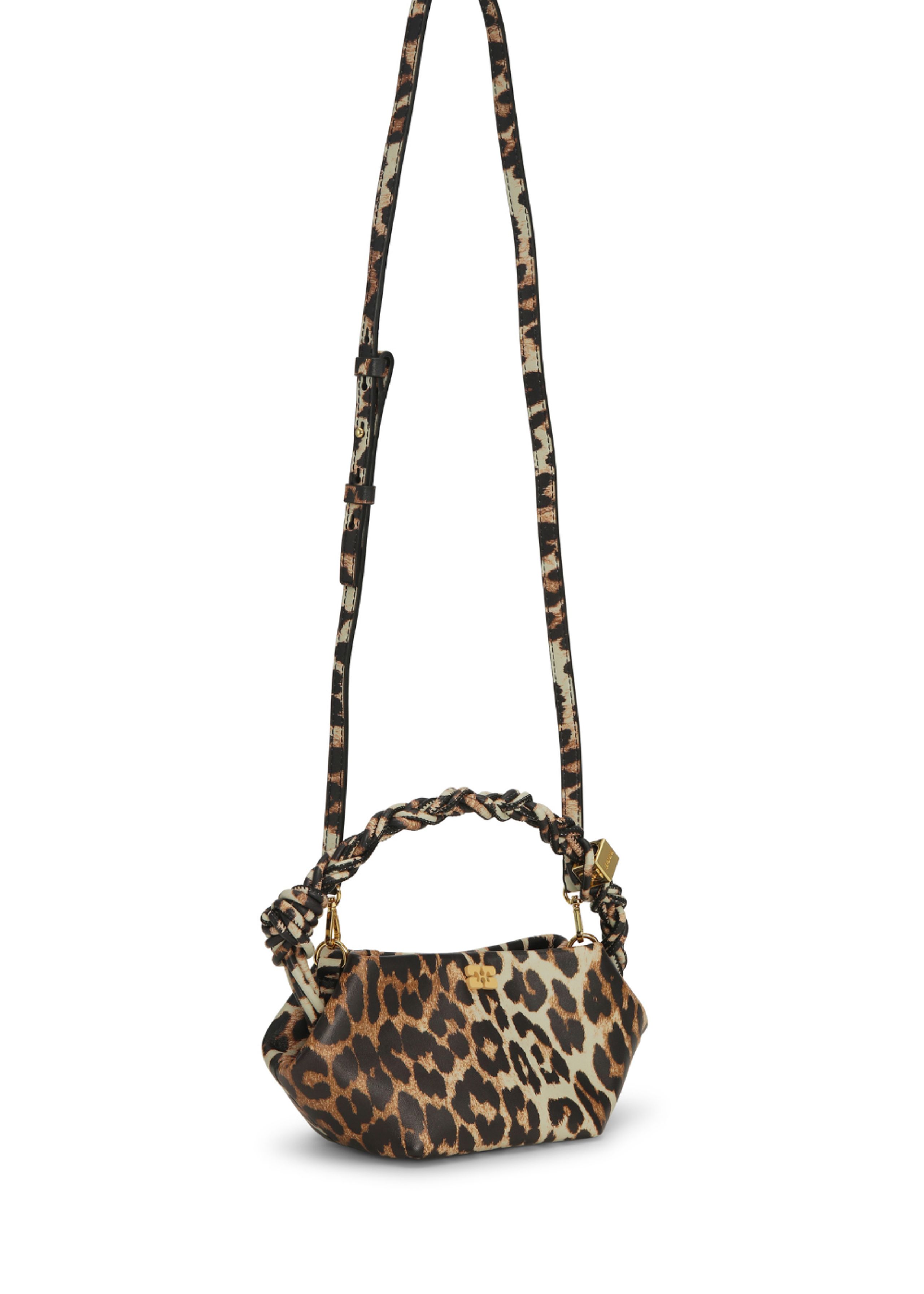 Ganni - Kabelka - Bou Bag Mini - Leopard