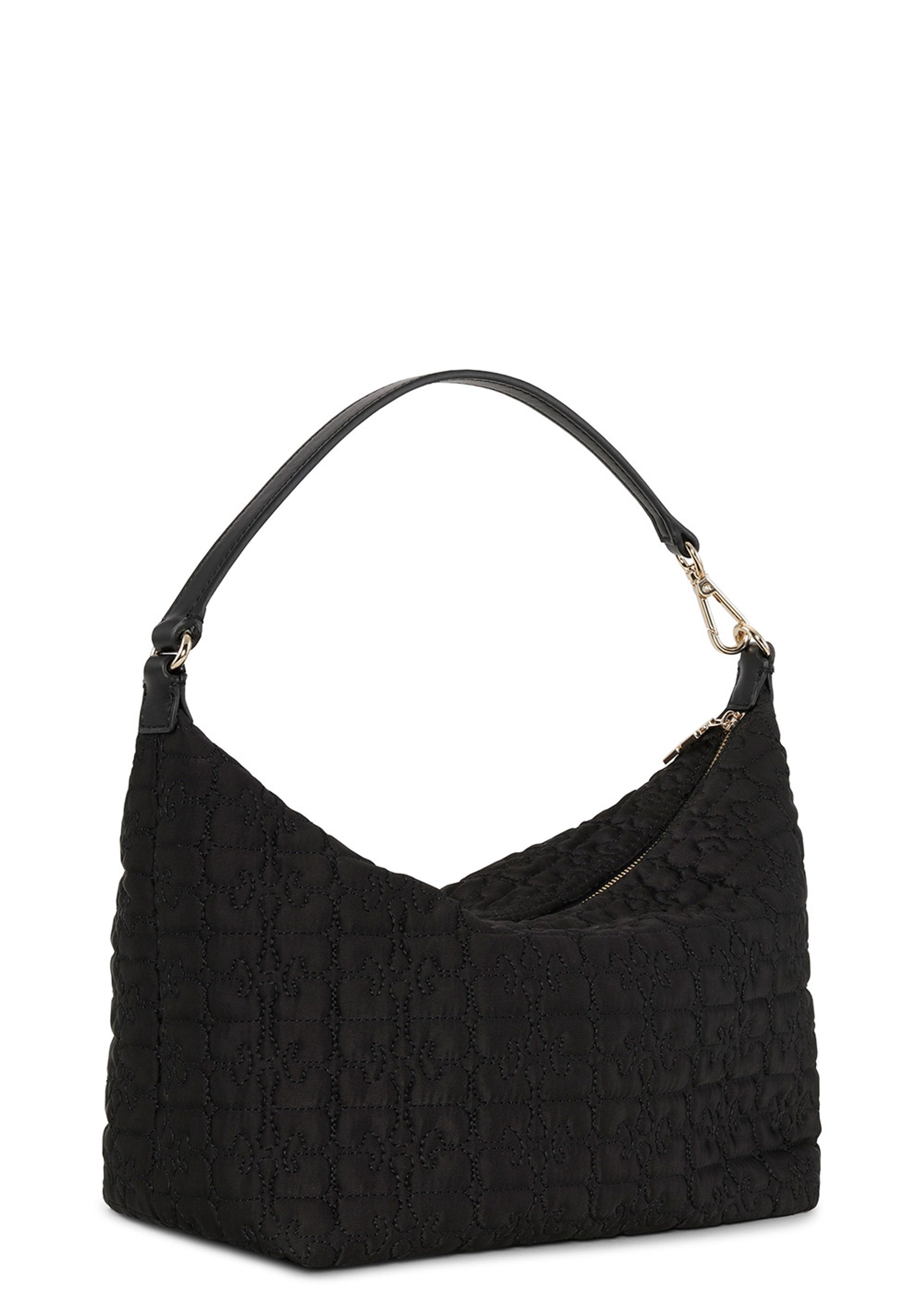 Ganni - Bolsa de mão - Butterfly Small Pouch Satin - Black