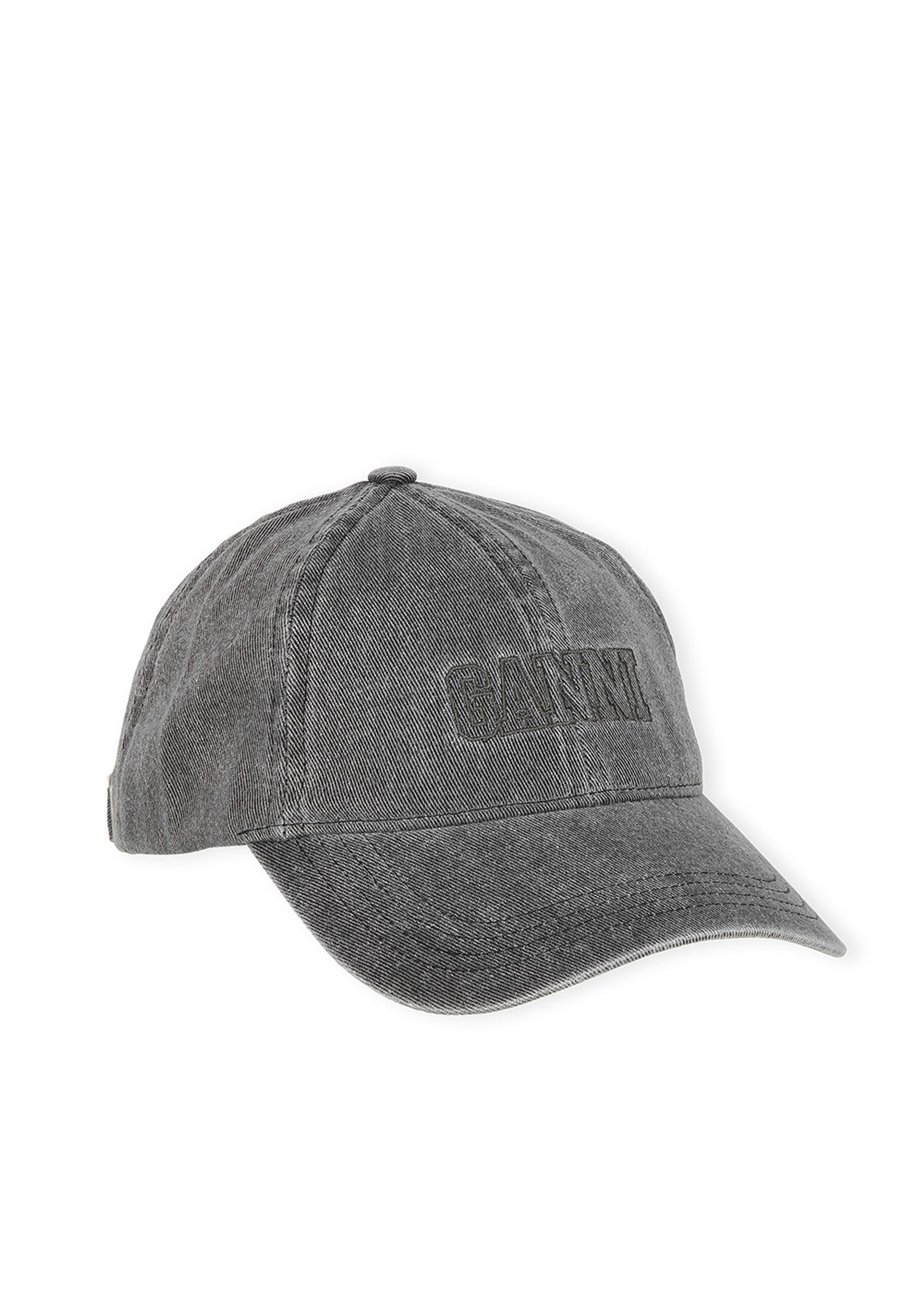 Ganni - Cap - Cap Logo - Denim Black