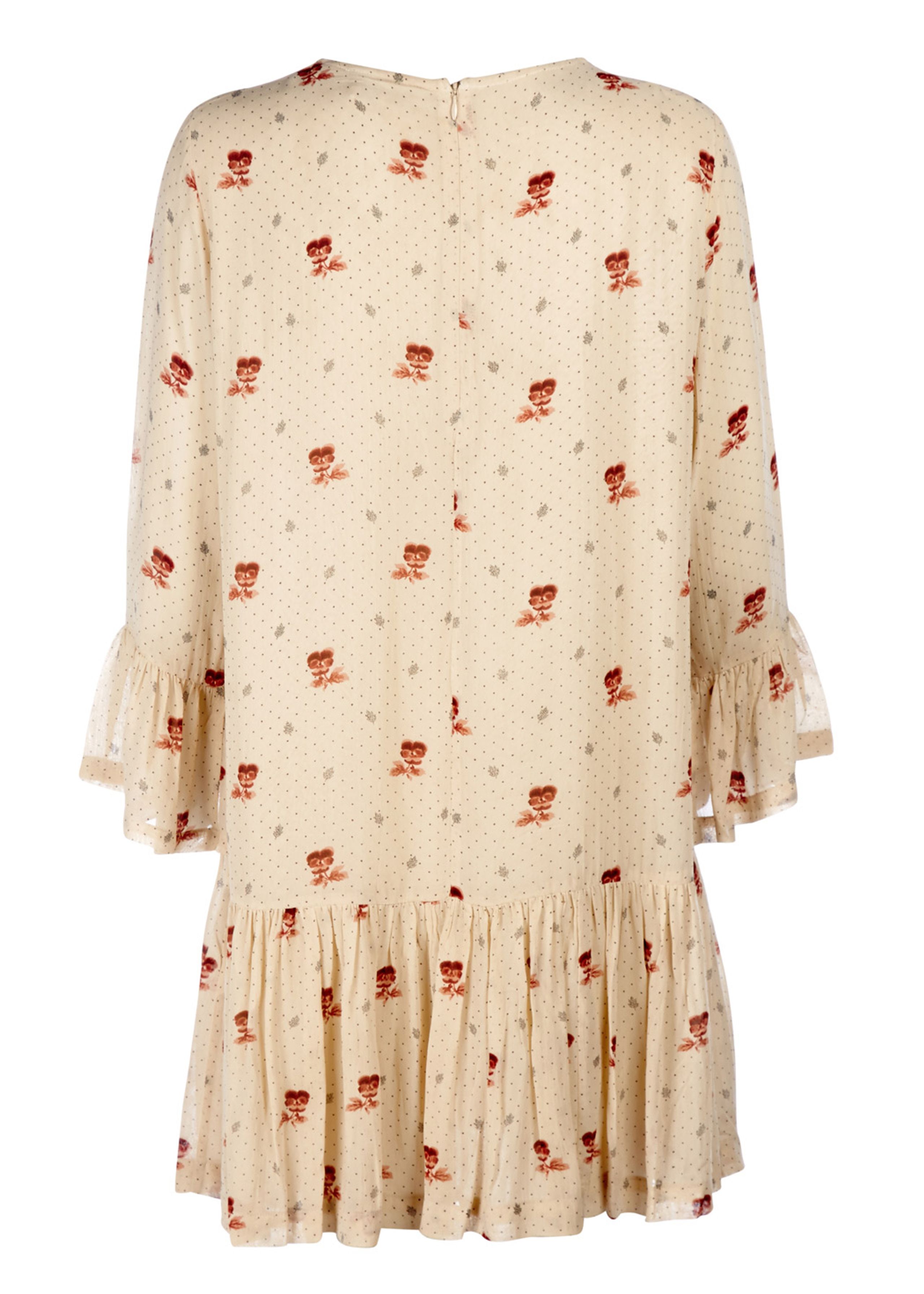 Ganni - Dress - Newmann Dress - Biscotti