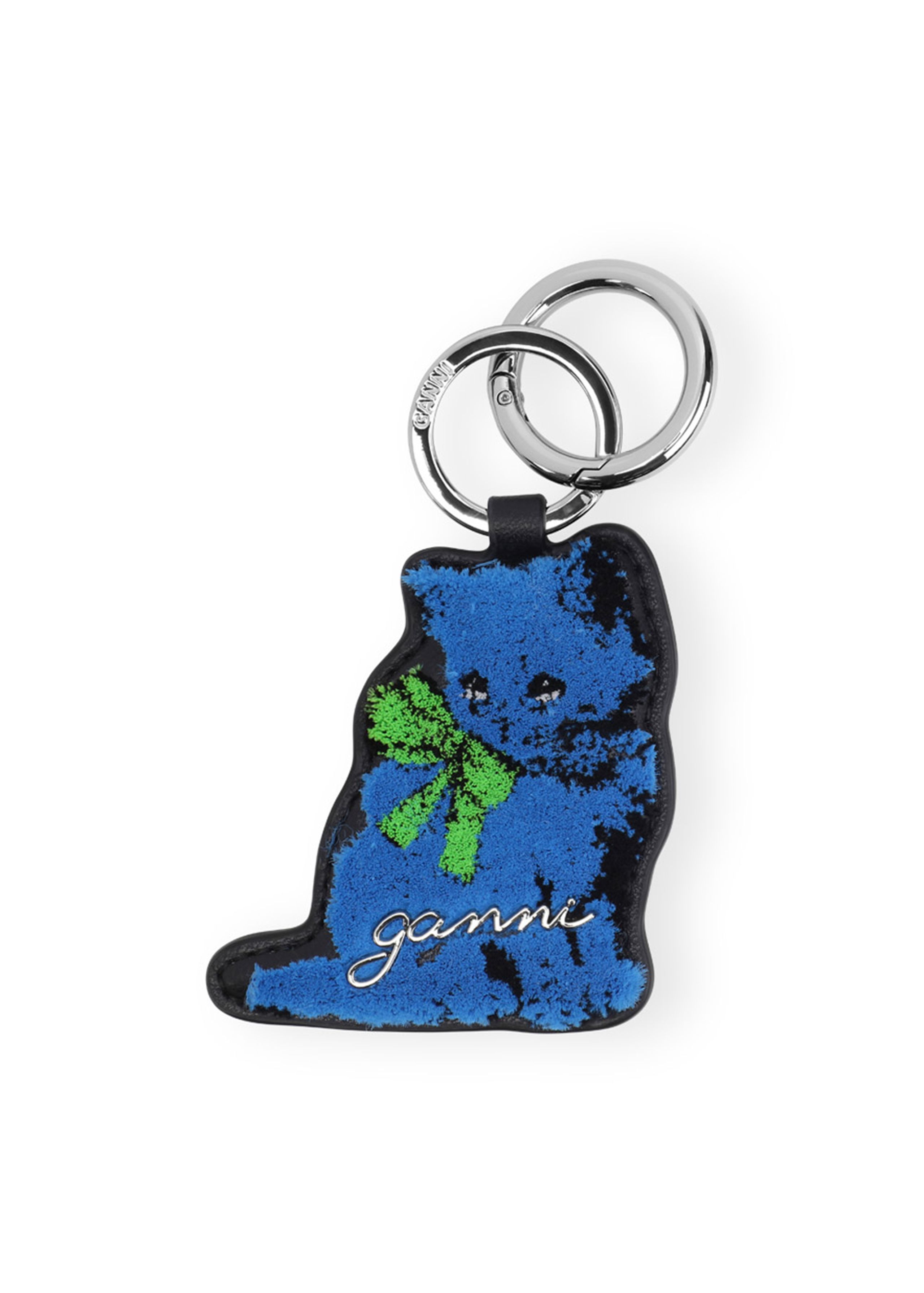 Ganni - Keychain - Keyring - Cat / Dress Blues