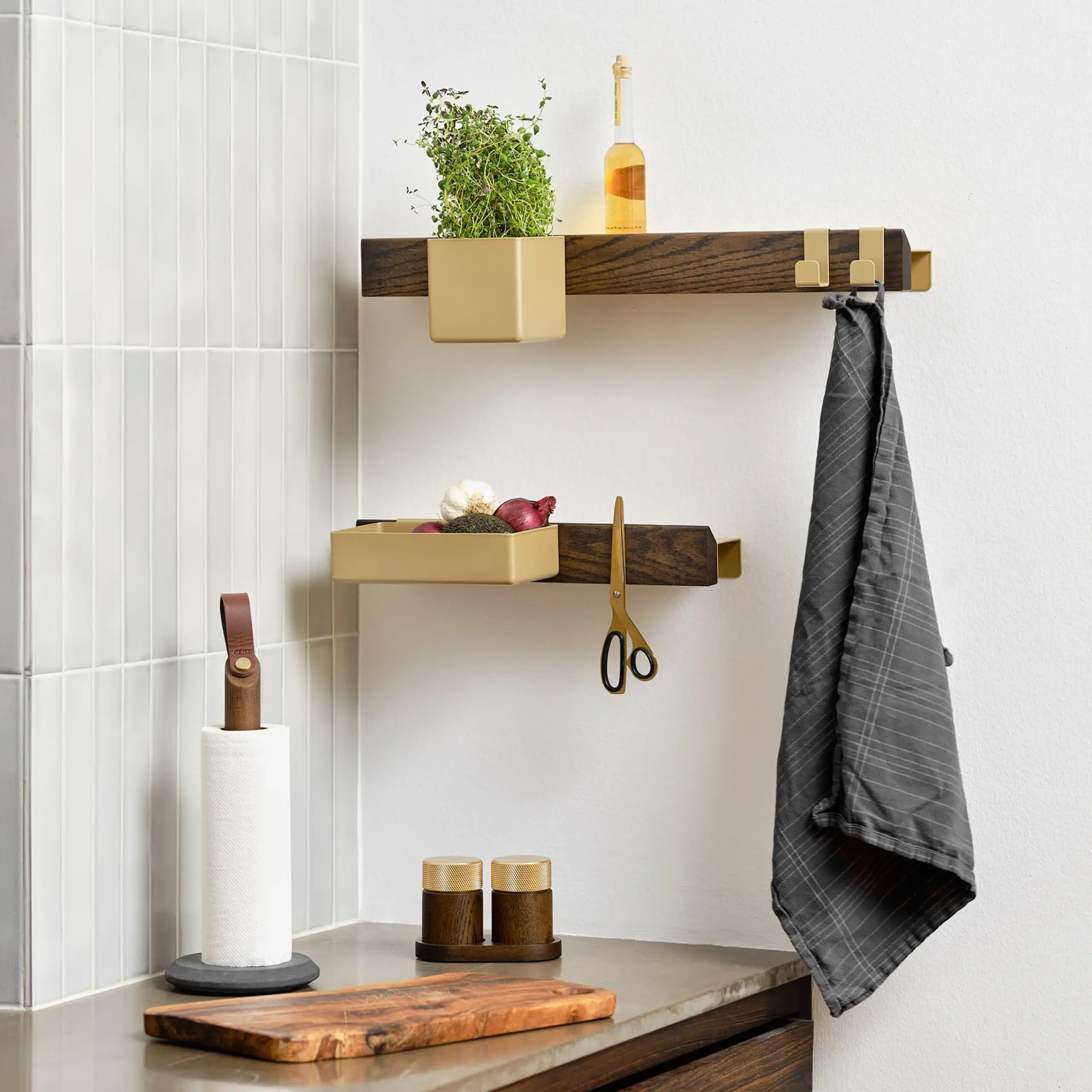 Gejst - Dienblad - Flex Tray - Messing