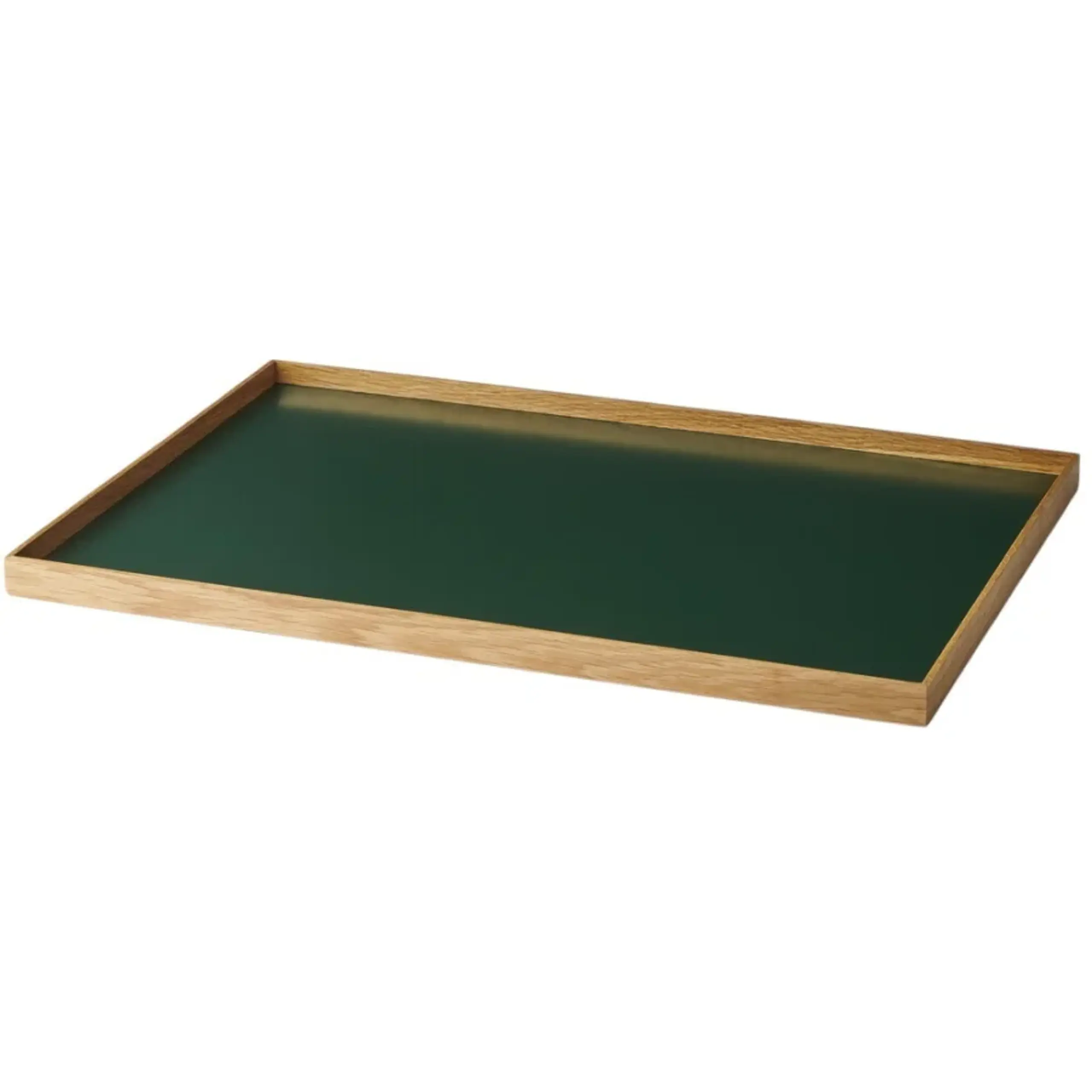 Gejst - Plateau - Frame Tray - Large / Green, Oak