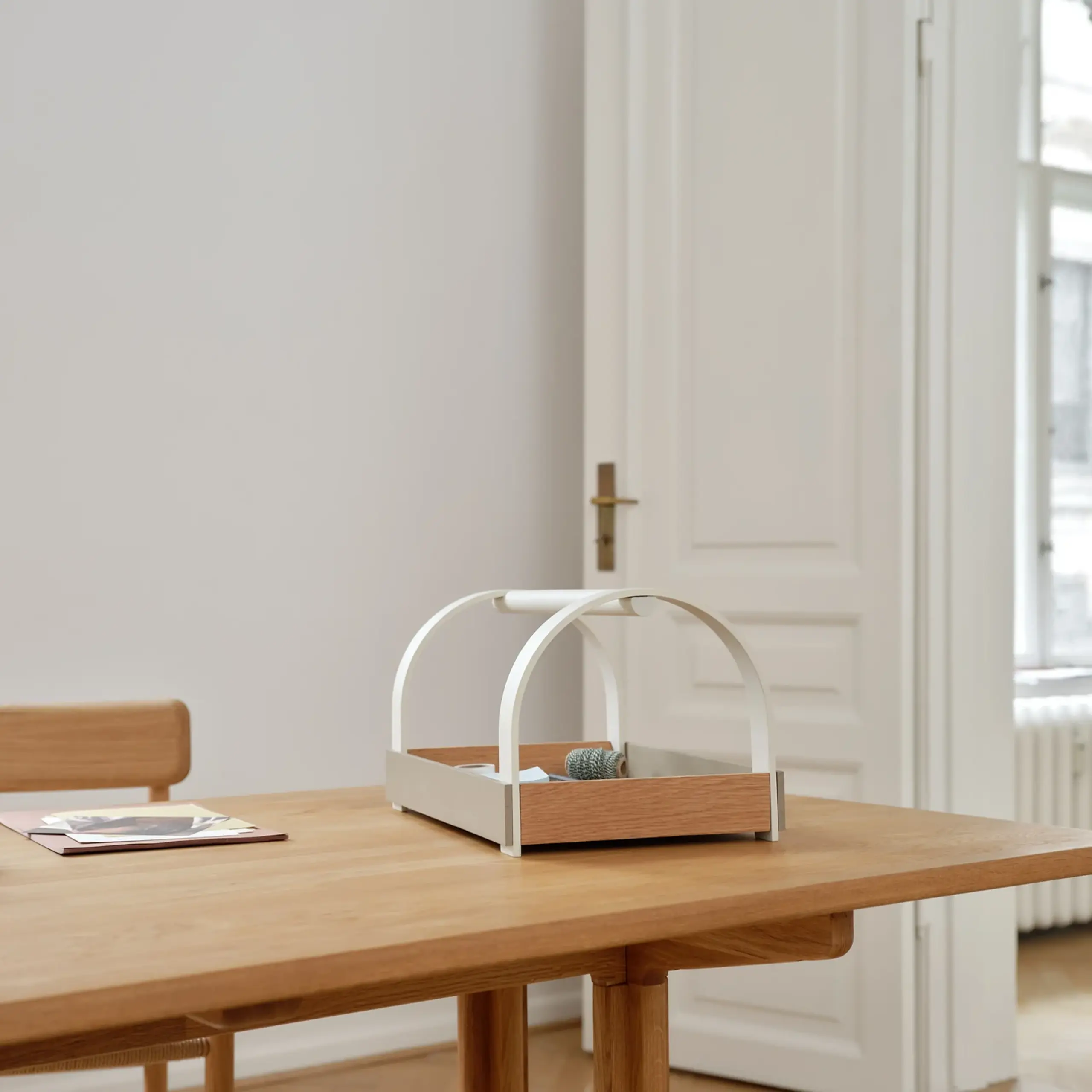 Gejst - Tablett - Kydo Tray Oak - Oak Beige White