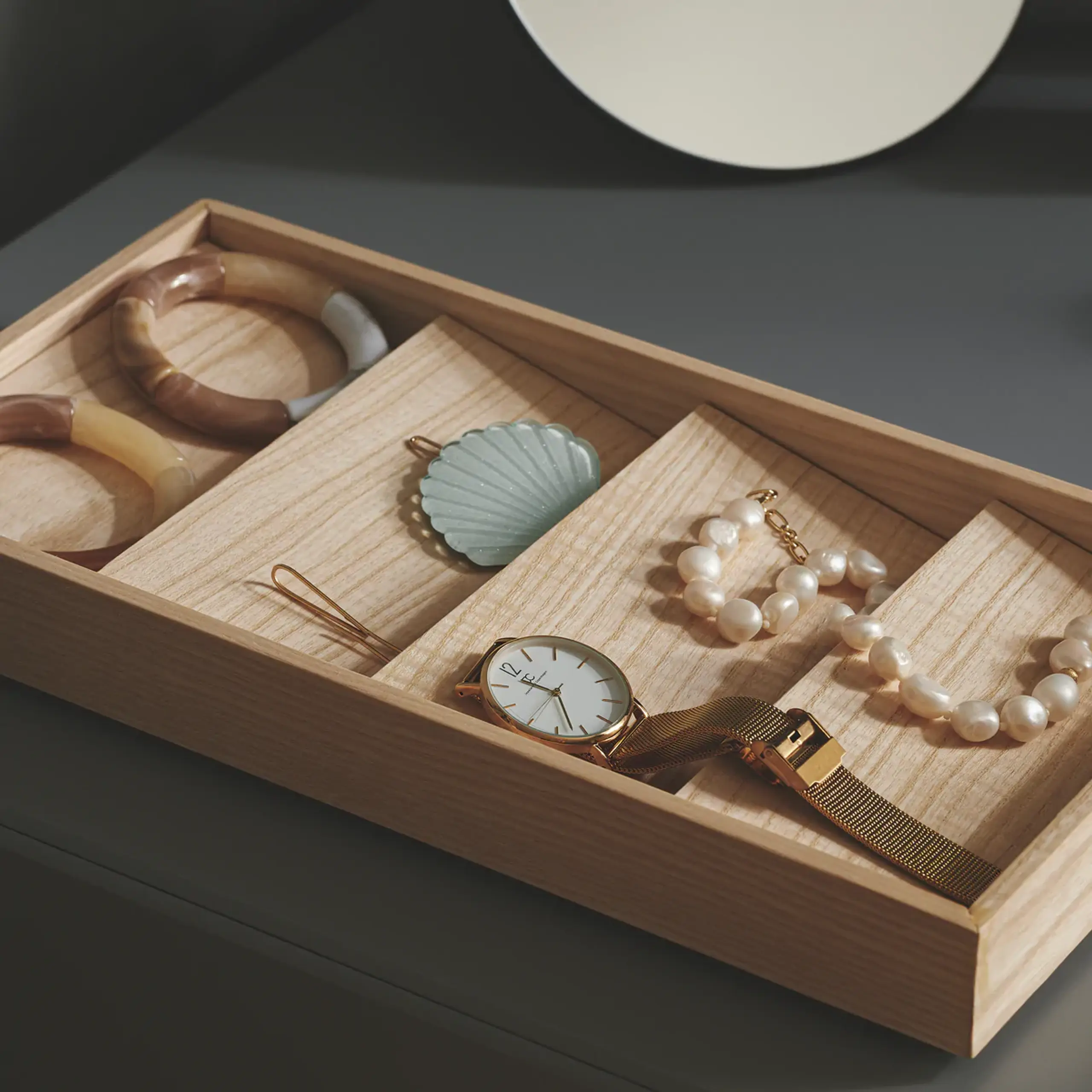 Gejst - Kontejner - Duune Organizer - Light Ash - Large - Stock sale