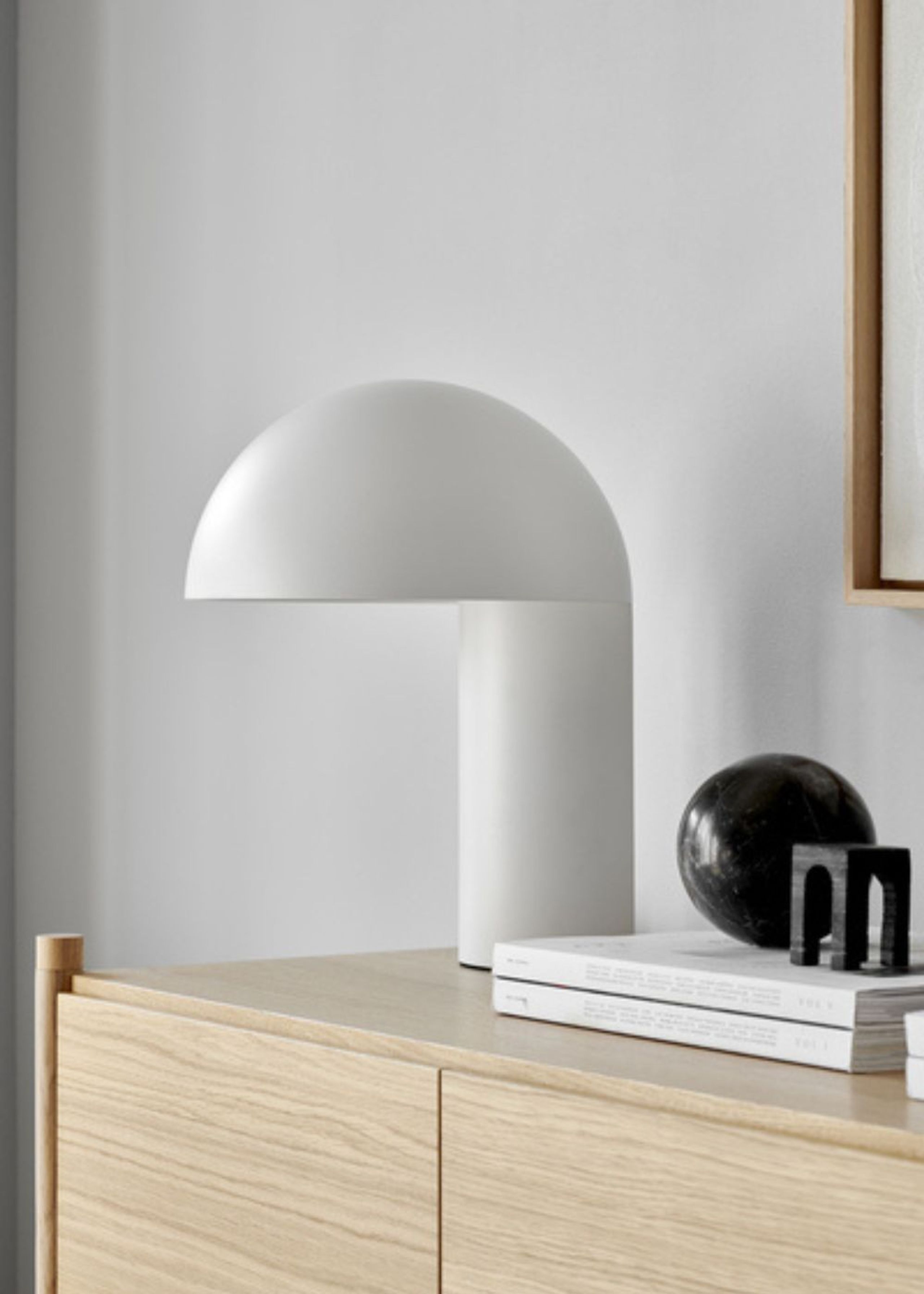 Gejst - Lampe de table - Leery bordlampe - White