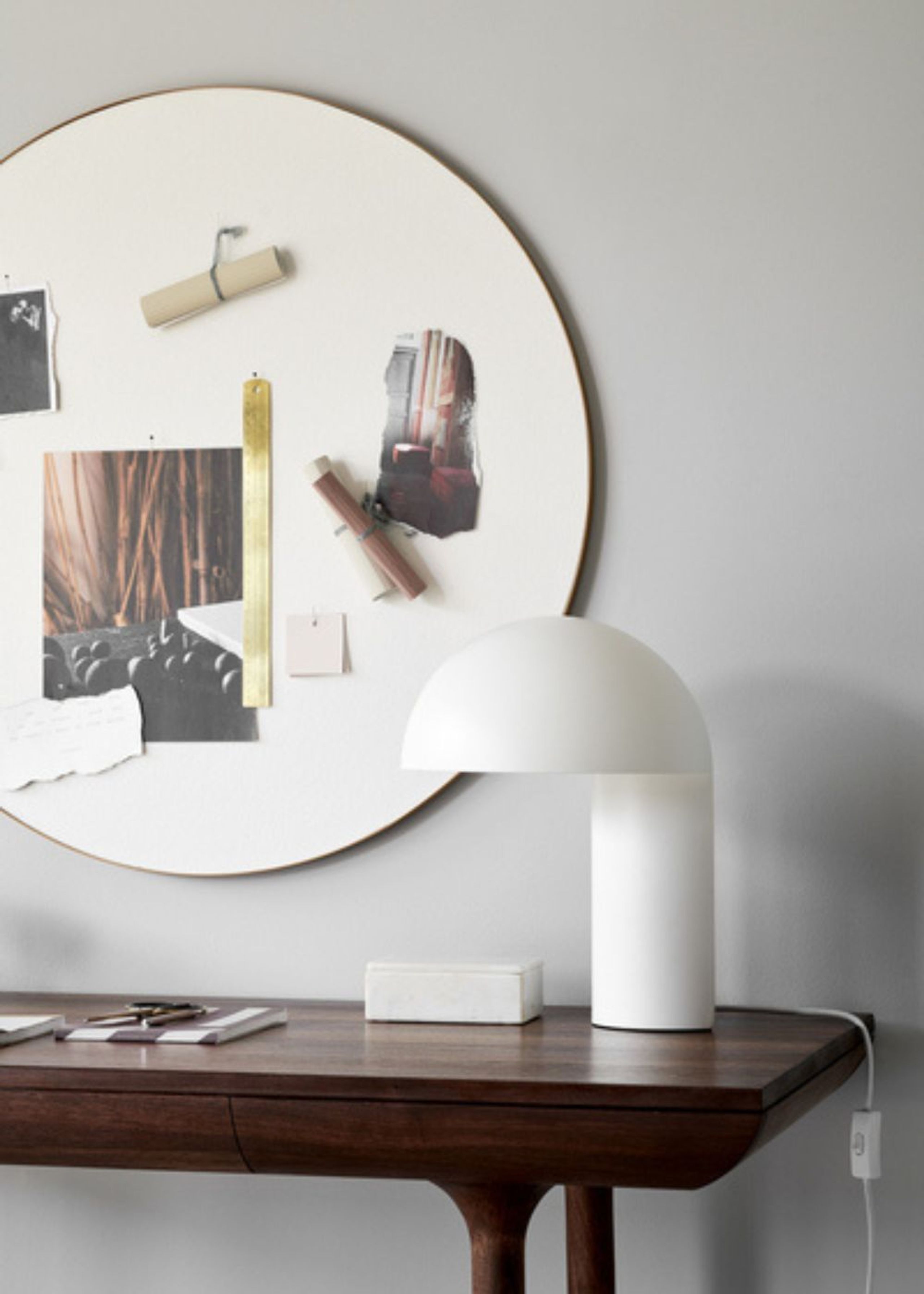 Gejst - Lampe de table - Leery bordlampe - White